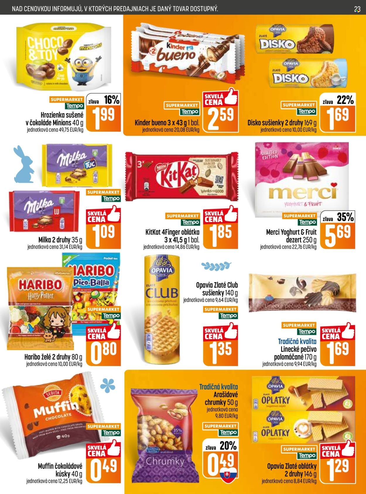 COOP JEDNOTA leták - Od štvrtka 26.3.2026 (2026-03-26 - 2026-04-01) | 23