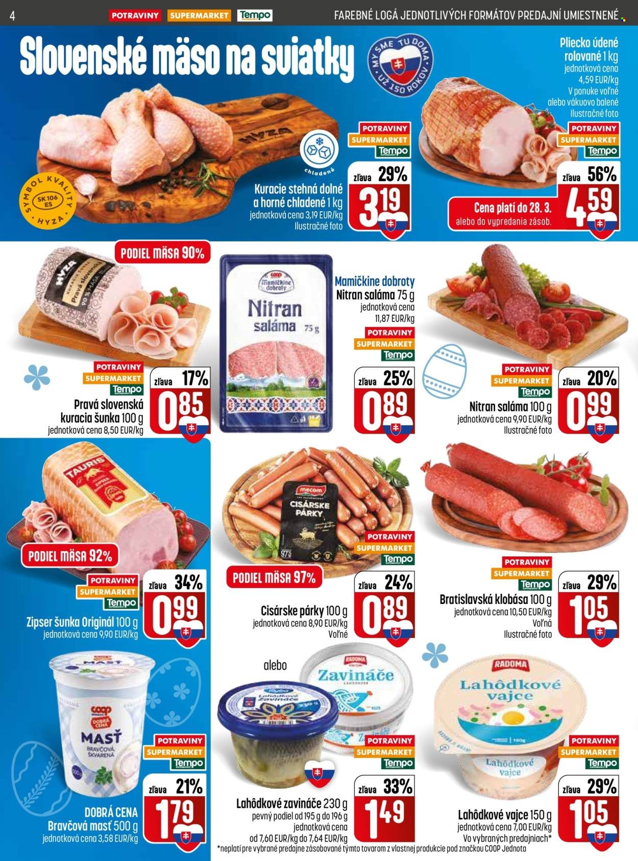 COOP JEDNOTA leták - Od štvrtka 26.3.2026 (2026-03-26 - 2026-04-01) | 4