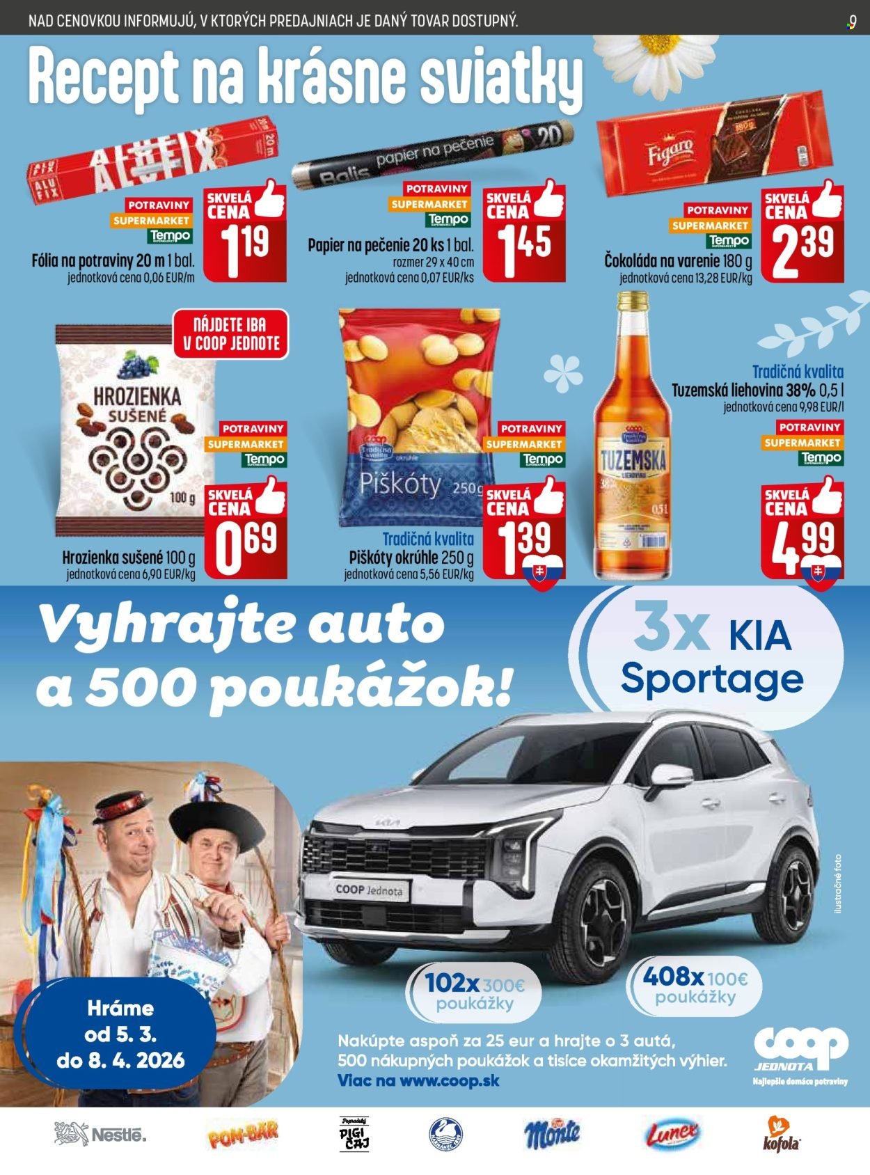 COOP JEDNOTA leták - Od štvrtka 26.3.2026 (2026-03-26 - 2026-04-01) | 9