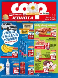 COOP JEDNOTA leták - Od štvrtka 26.3.2026 (2026-03-26 - 2026-04-01)