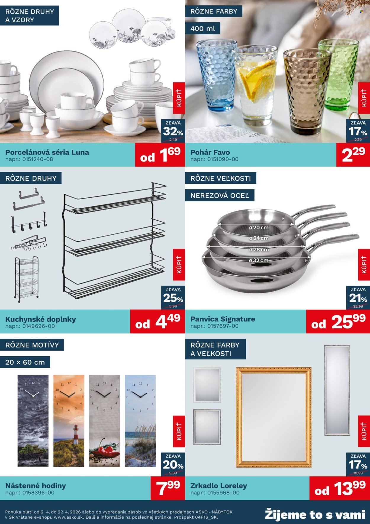 ASKO NÁBYTOK leták - Bytové doplnky (2026-04-02 - 2026-04-22) | 2