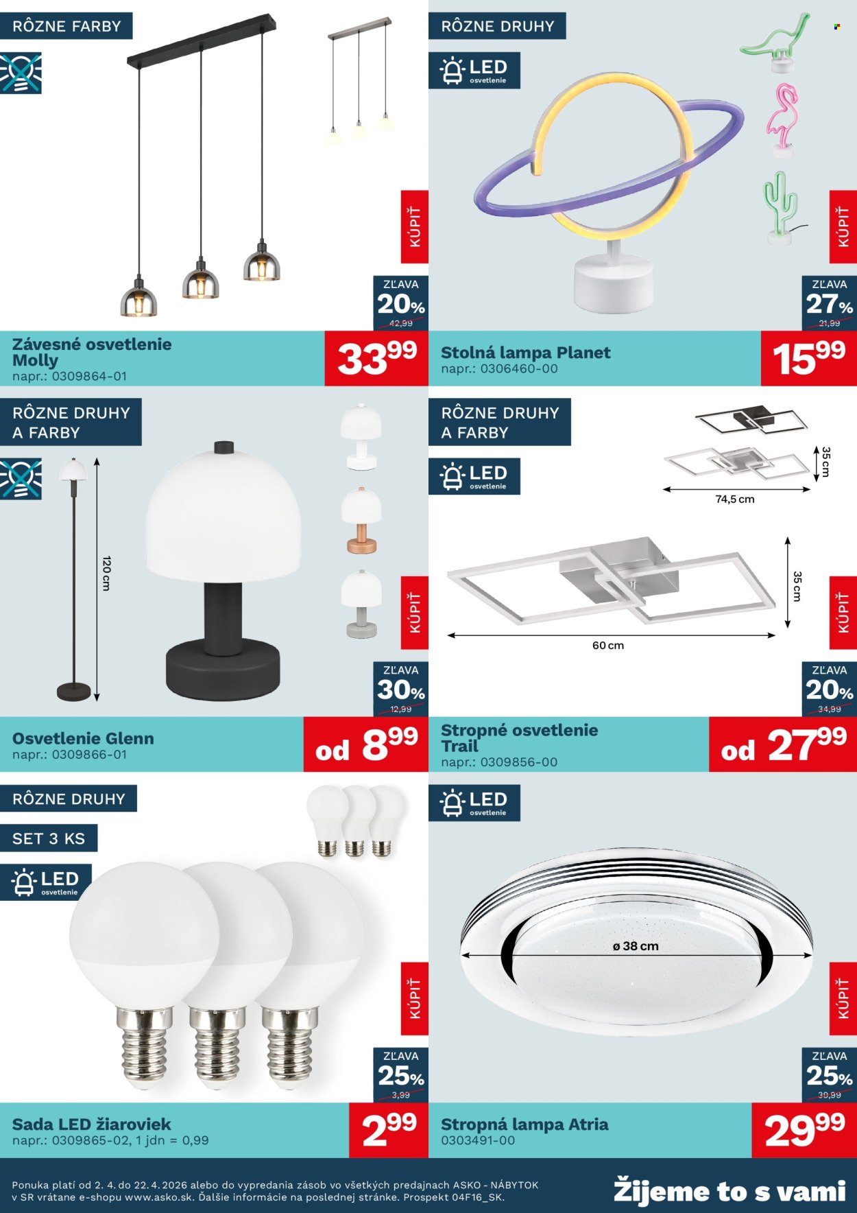 ASKO NÁBYTOK leták - Bytové doplnky (2026-04-02 - 2026-04-22) | 4
