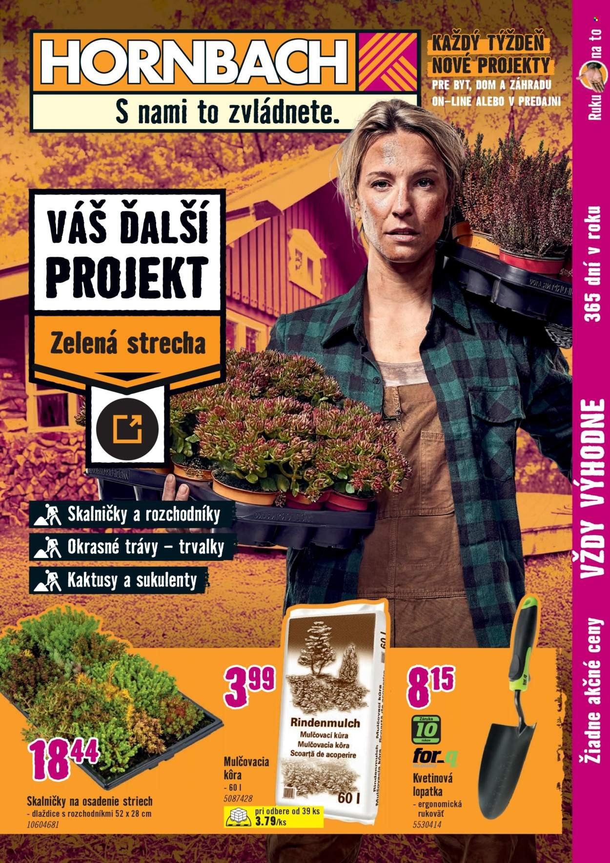HORNBACH leták - Zelená strecha (2025-08-06 - 2025-08-20) | 1