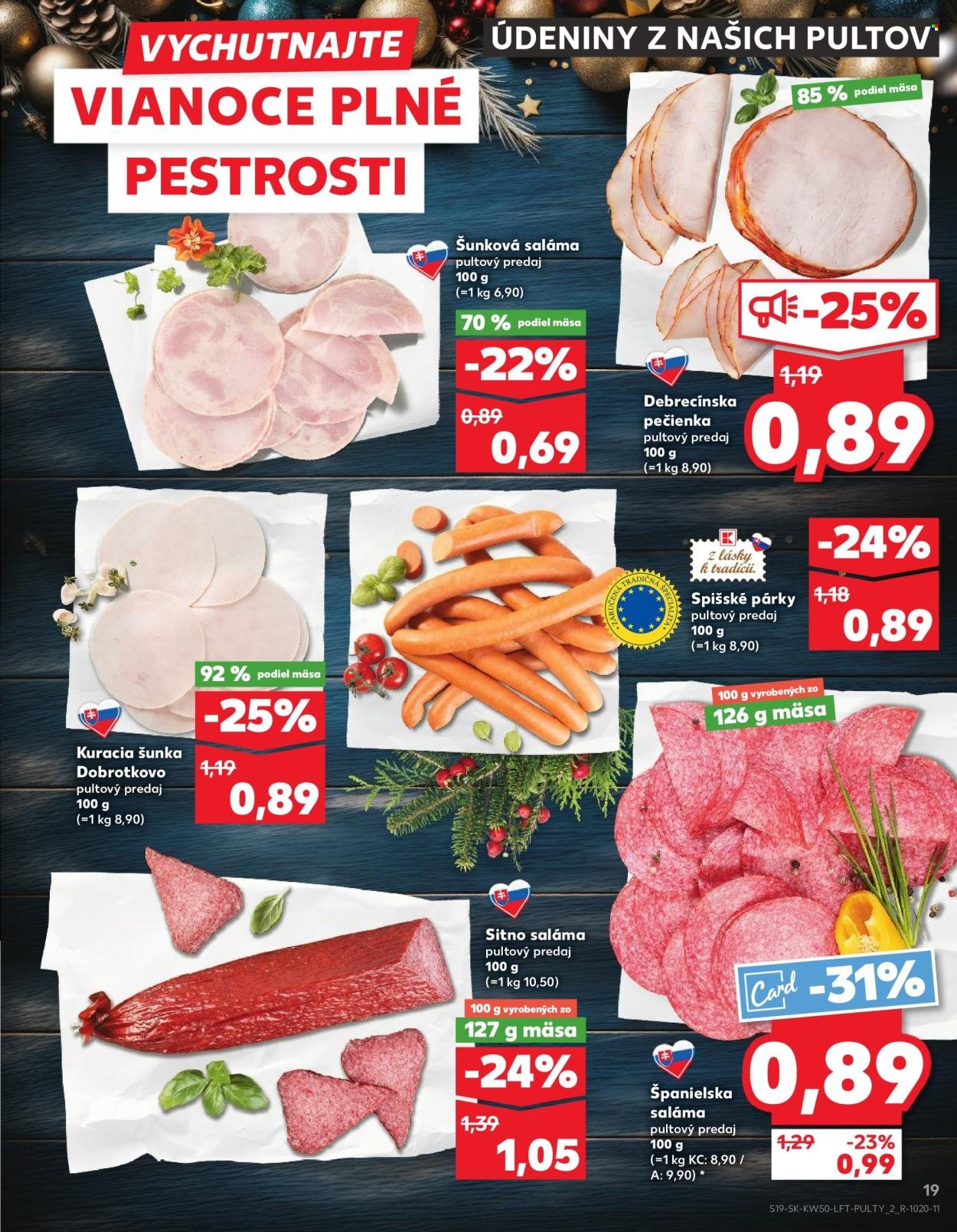 KAUFLAND leták - Od štvrtka 11.12.2025 (2025-12-11 - 2025-12-17) | 19