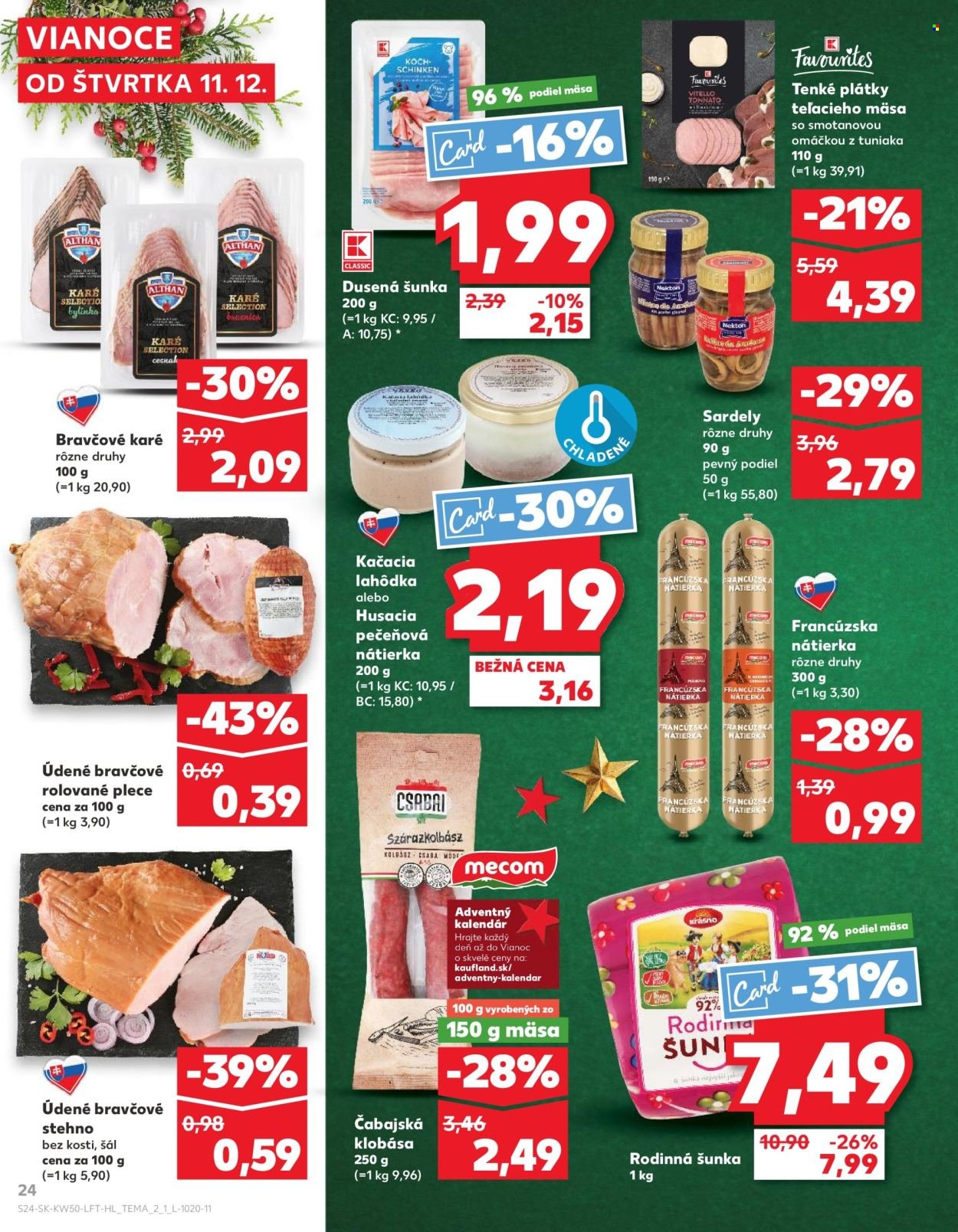 KAUFLAND leták - Od štvrtka 11.12.2025 (2025-12-11 - 2025-12-17) | 24