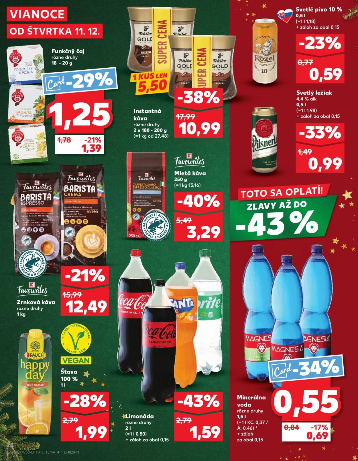 KAUFLAND leták - Od štvrtka 11.12.2025 (2025-12-11 - 2025-12-17) | 28