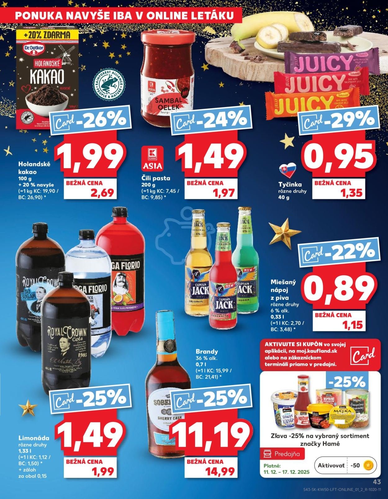 KAUFLAND leták - Od štvrtka 11.12.2025 (2025-12-11 - 2025-12-17) | 43