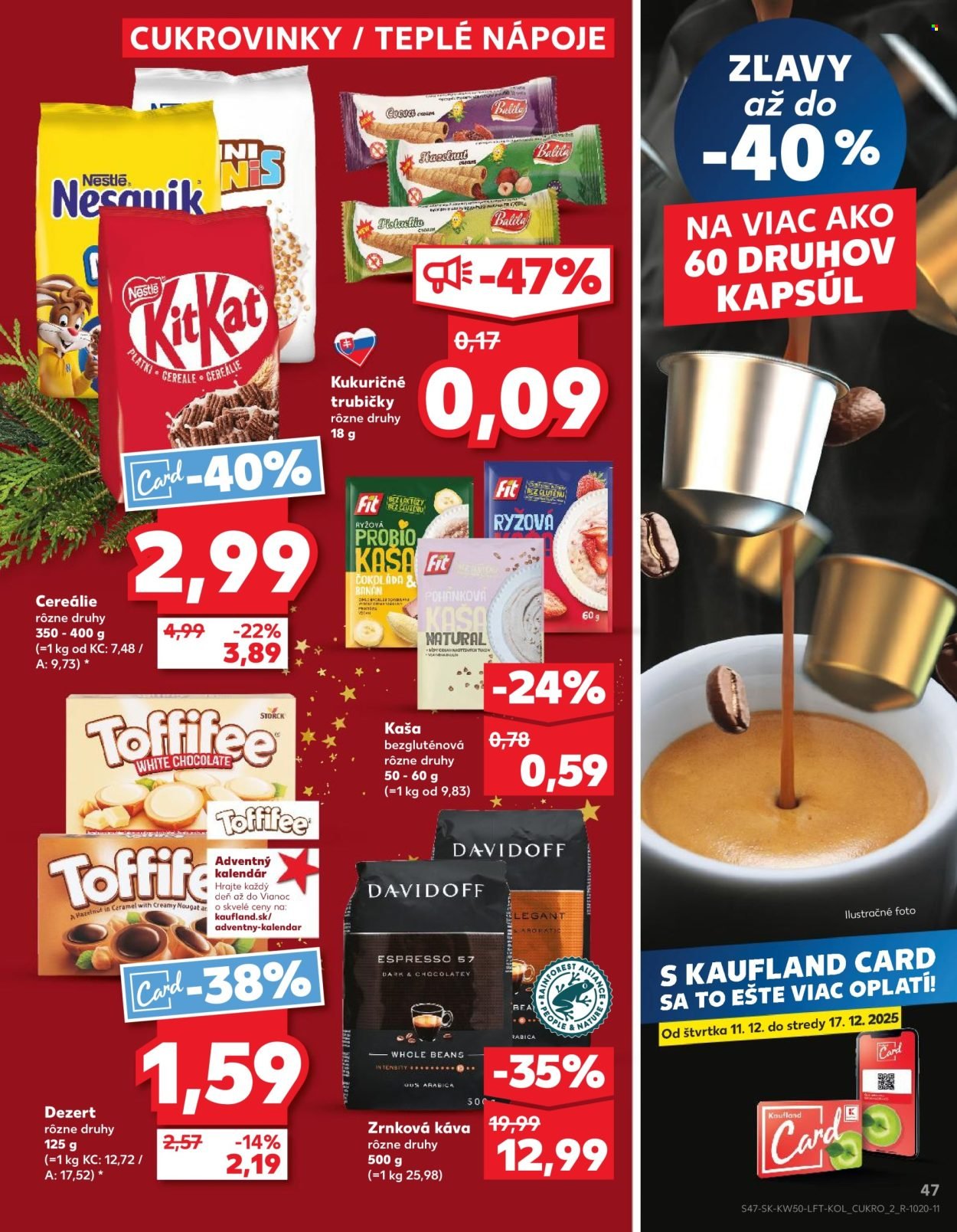 KAUFLAND leták - Od štvrtka 11.12.2025 (2025-12-11 - 2025-12-17) | 47