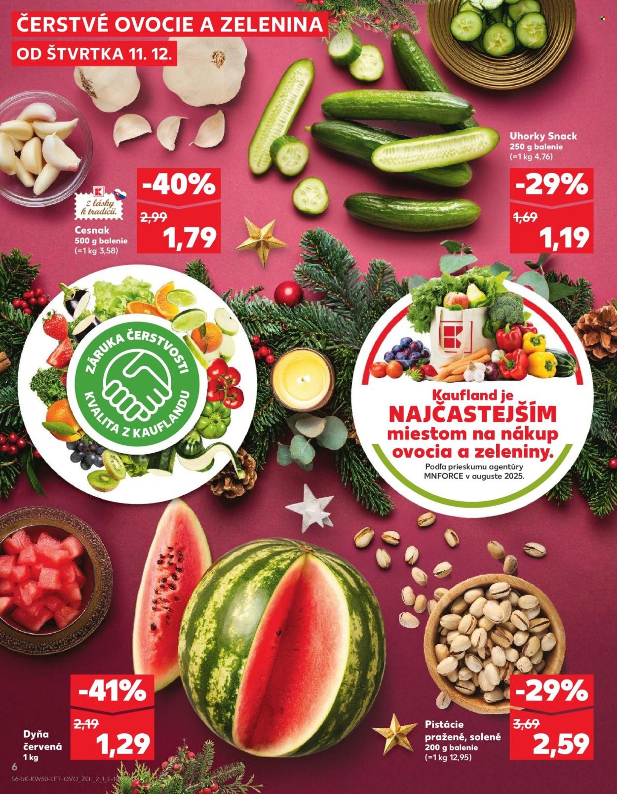 KAUFLAND leták - Od štvrtka 11.12.2025 (2025-12-11 - 2025-12-17) | 6