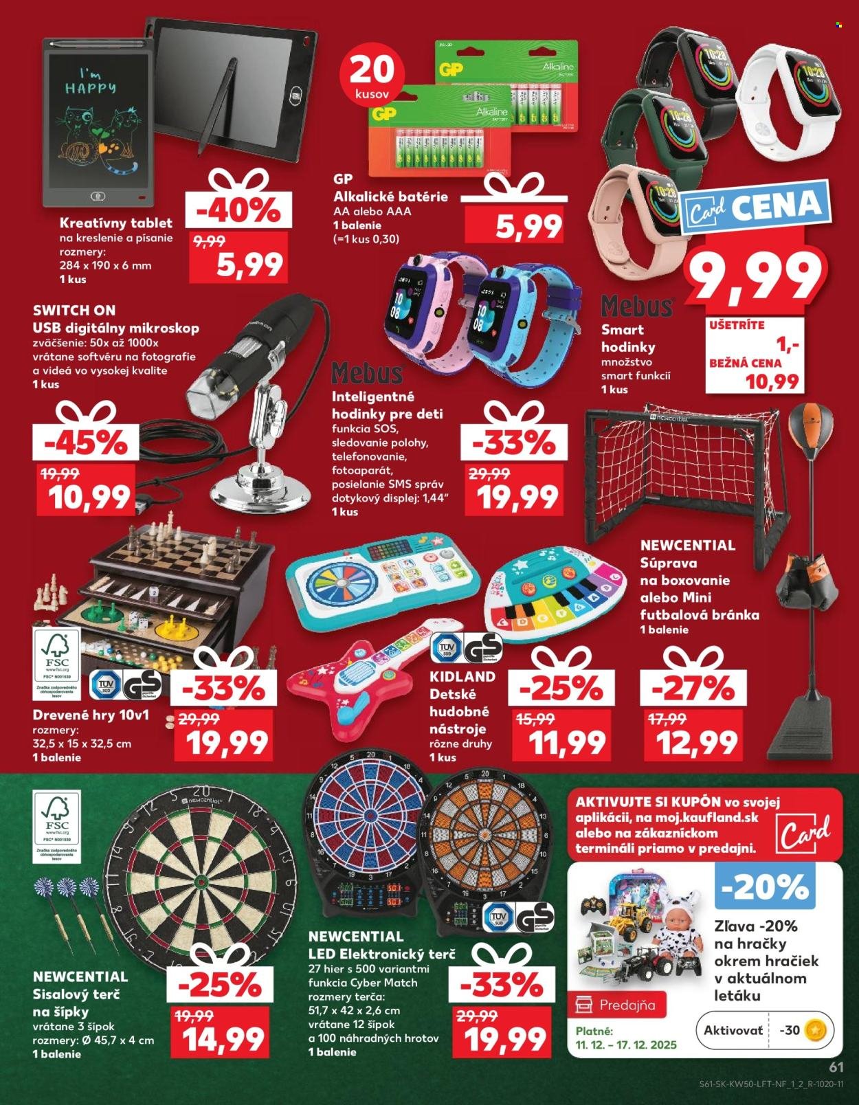 KAUFLAND leták - Od štvrtka 11.12.2025 (2025-12-11 - 2025-12-17) | 61