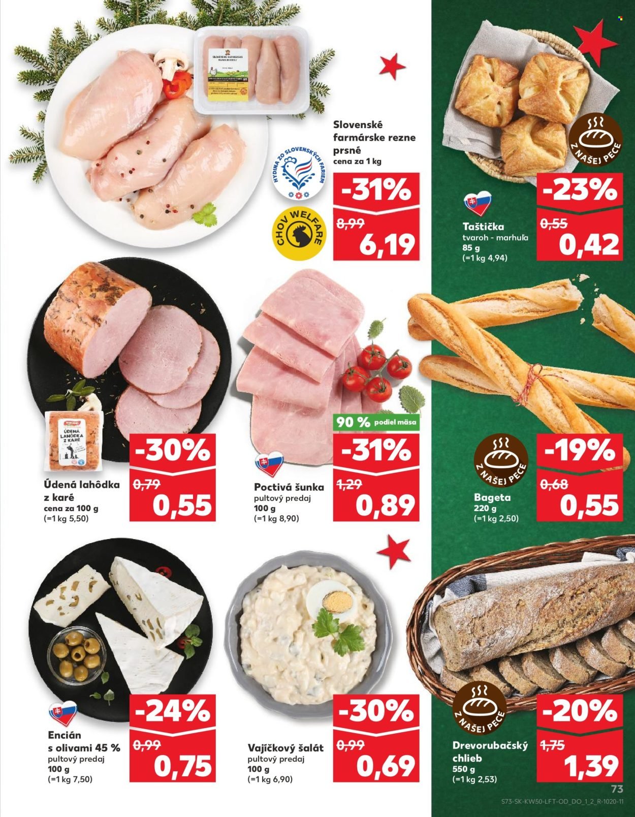 KAUFLAND leták - Od štvrtka 11.12.2025 (2025-12-11 - 2025-12-17) | 73