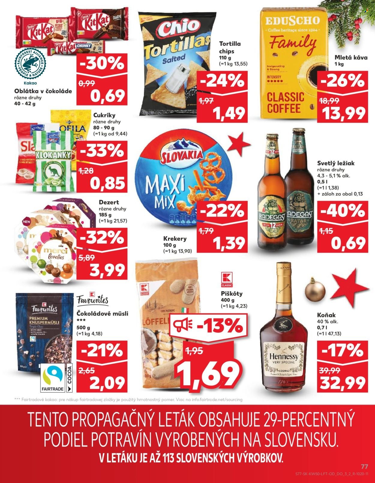 KAUFLAND leták - Od štvrtka 11.12.2025 (2025-12-11 - 2025-12-17) | 77