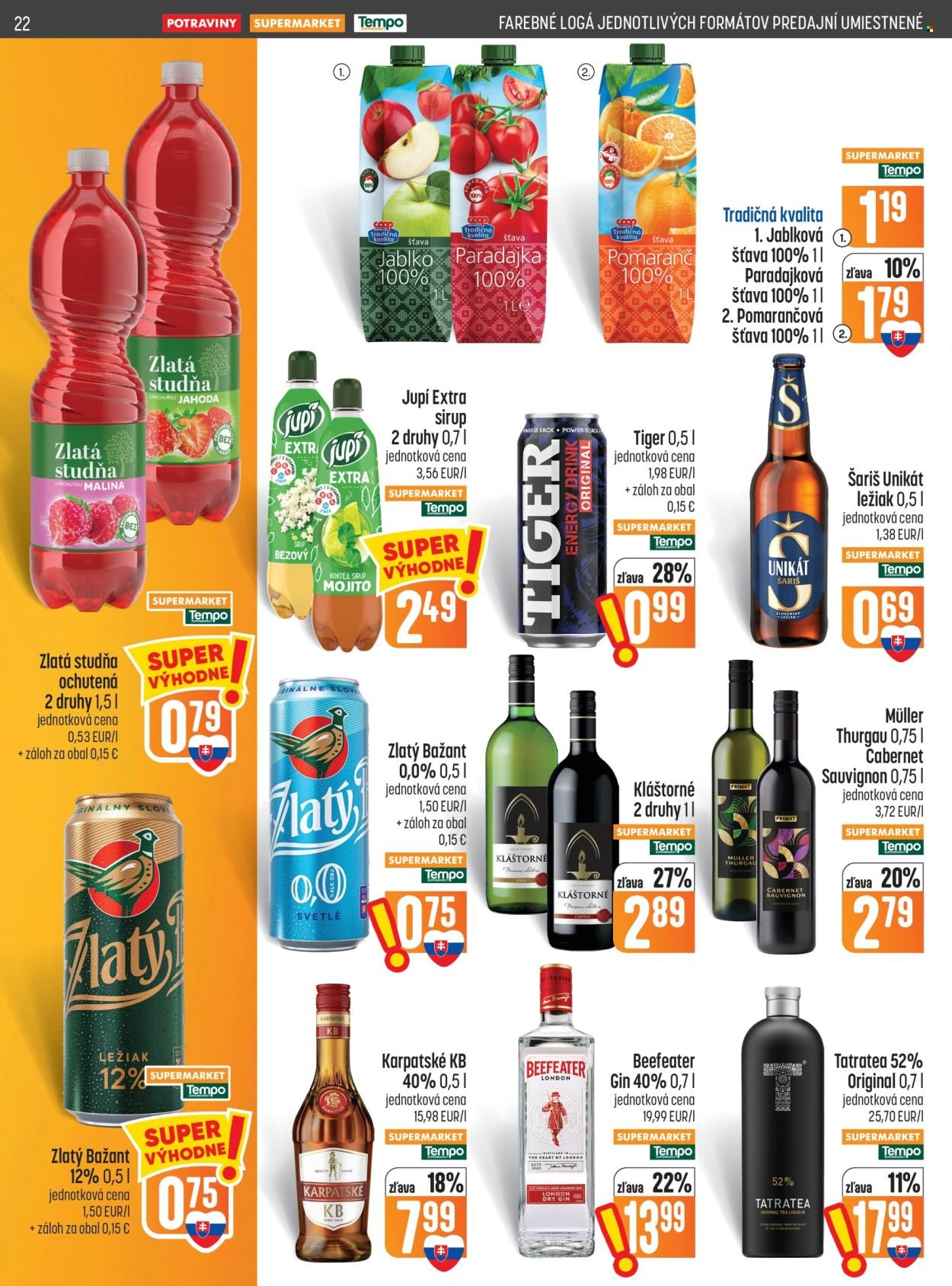 COOP JEDNOTA leták - Od štvrtka 1.10.2026