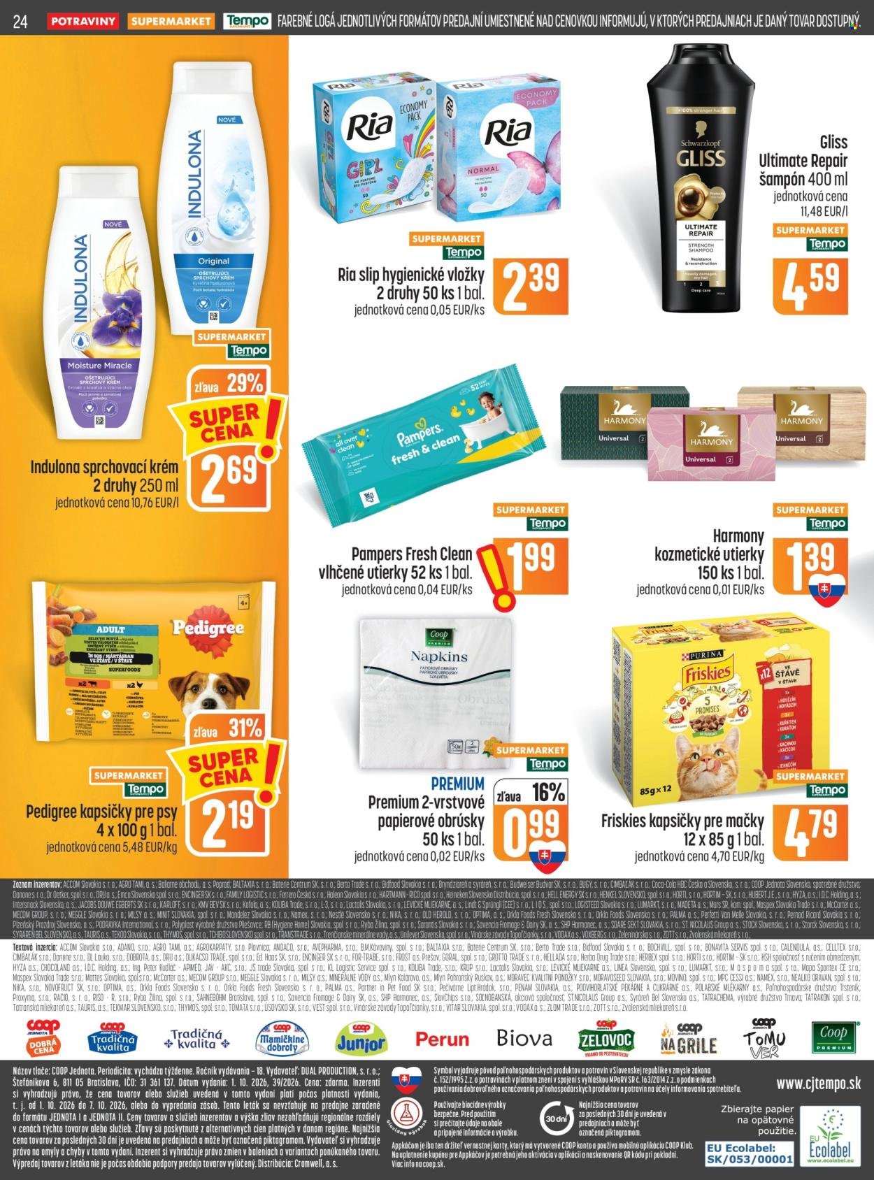 COOP JEDNOTA leták - Od štvrtka 1.10.2026