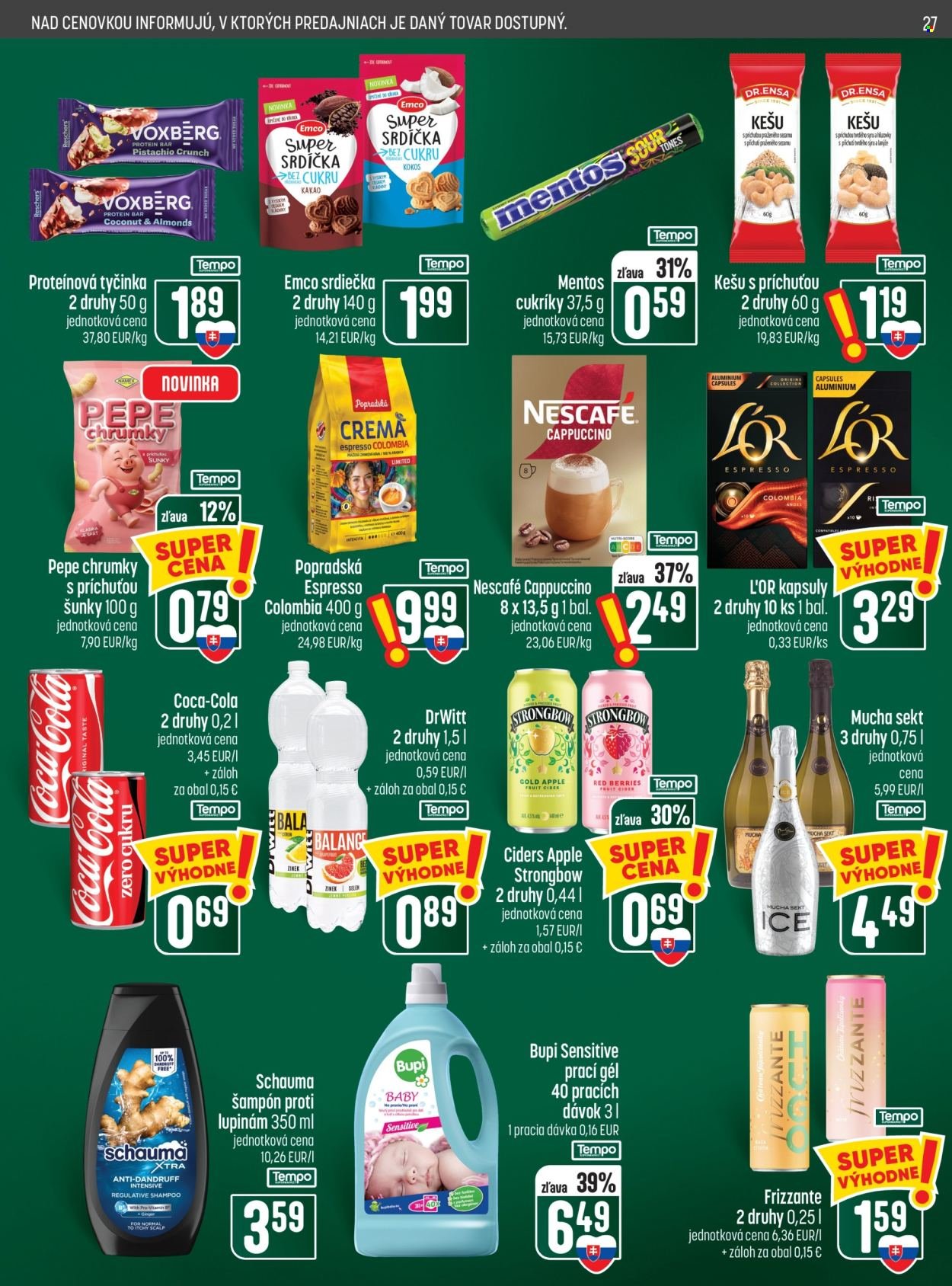 COOP JEDNOTA leták - Od štvrtka 1.10.2026