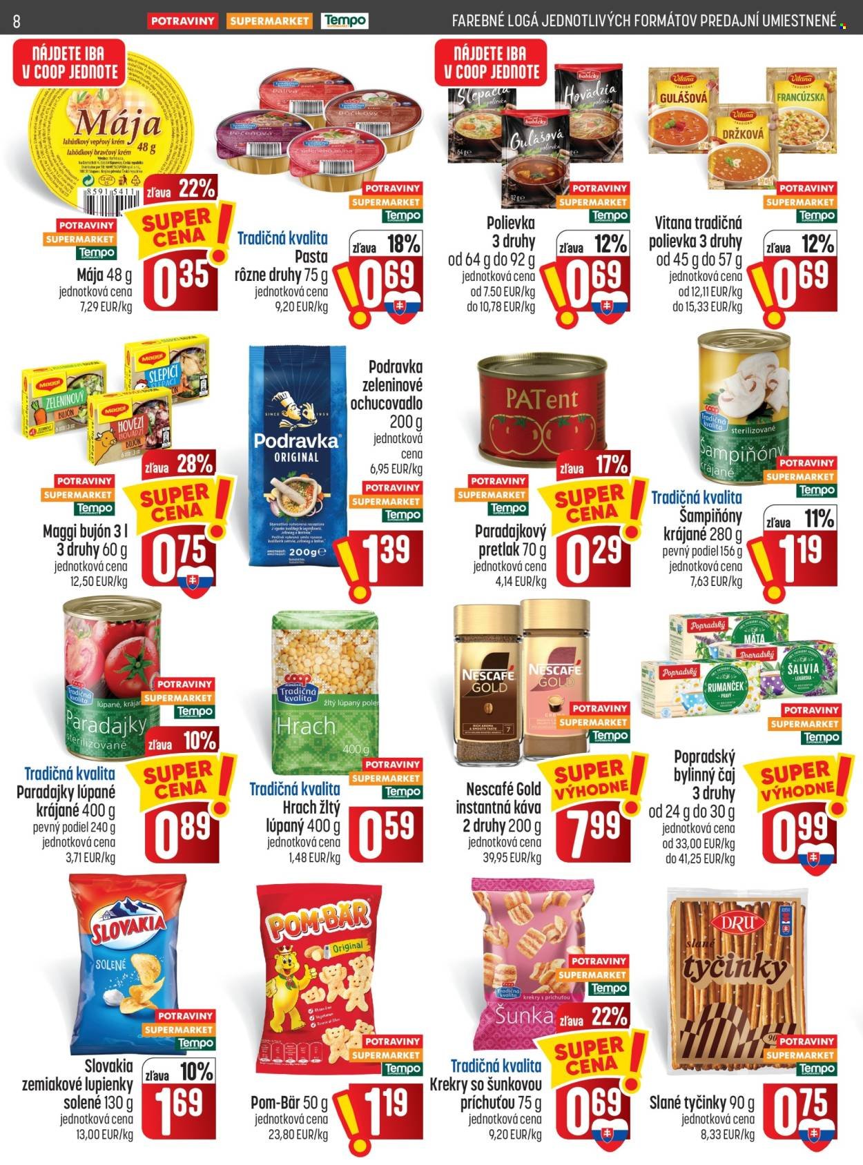 COOP JEDNOTA leták - Od štvrtka 1.10.2026