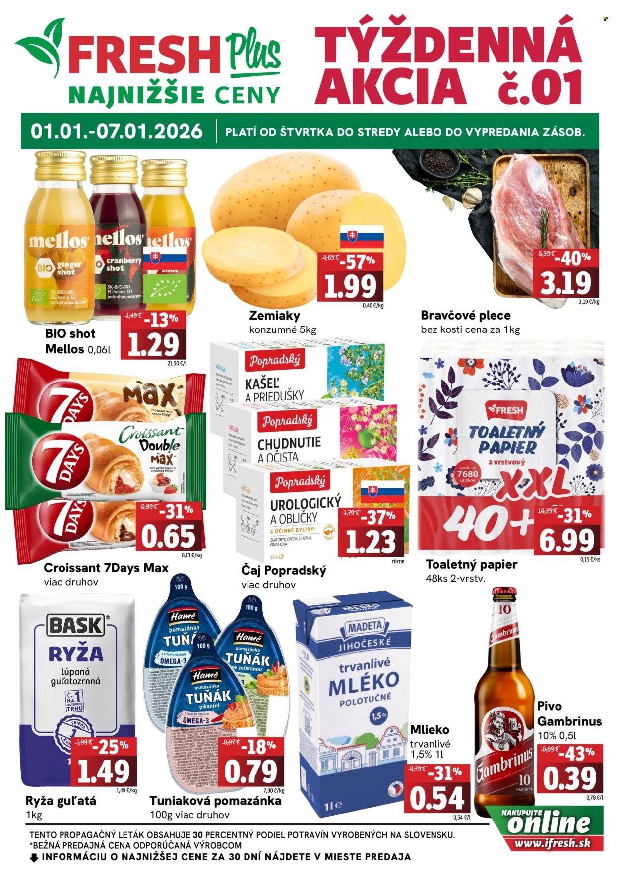FRESH leták - Týždenná akcia (2026-01-01 - 2026-01-07) | 1