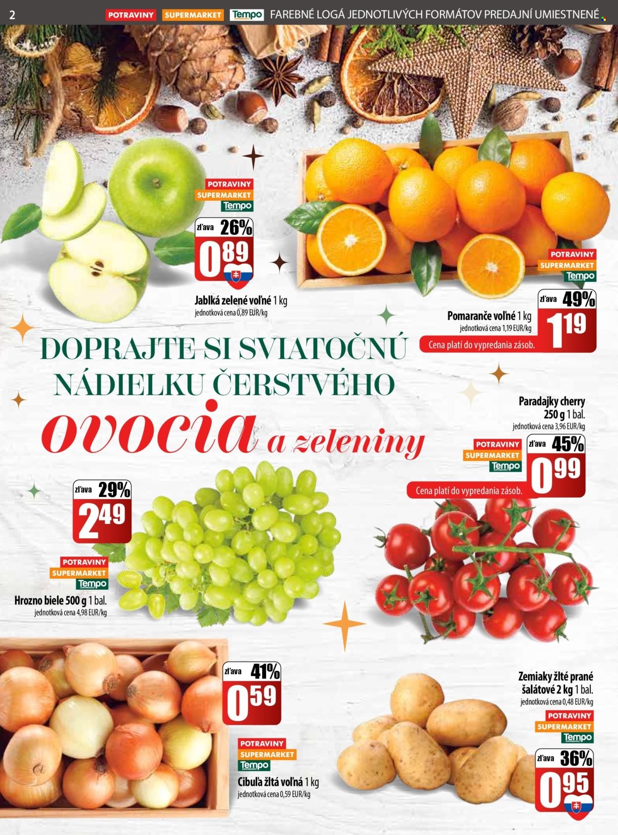 COOP JEDNOTA leták - Od pondelka 22.12.2025 (2025-12-22 - 2025-12-31) | 2