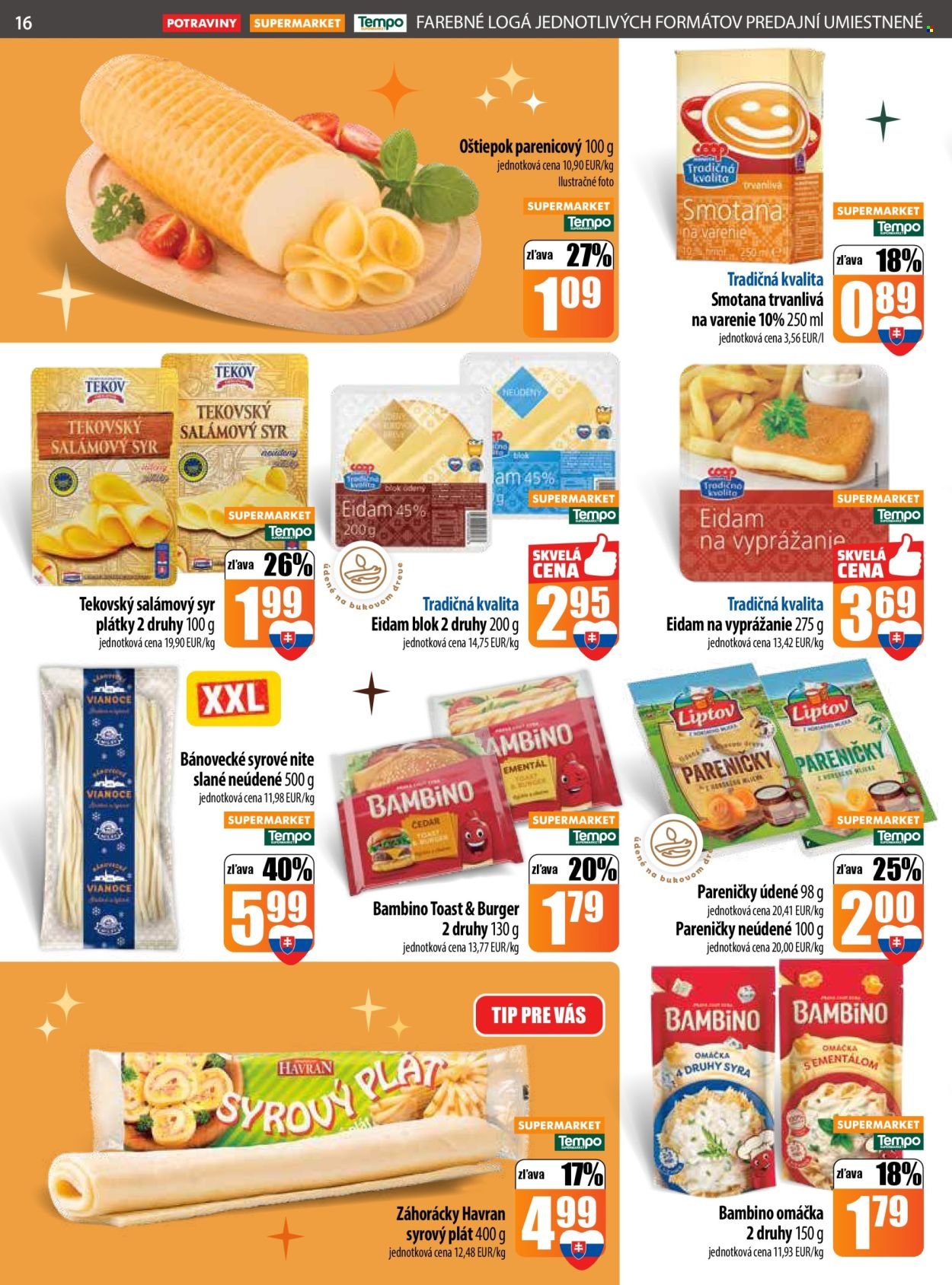 COOP JEDNOTA leták - Od pondelka 22.12.2025 (2025-12-22 - 2025-12-31) | 16