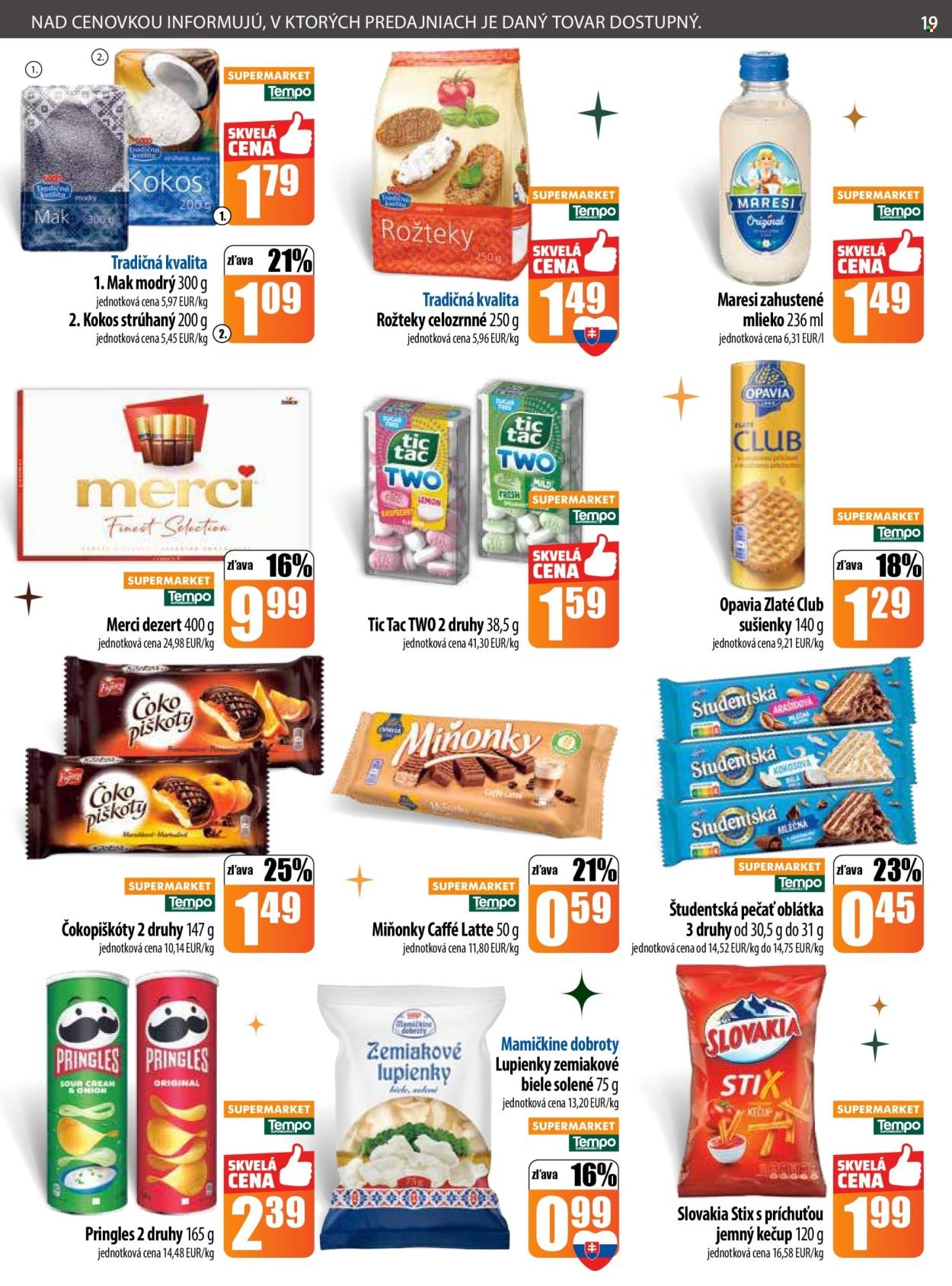 COOP JEDNOTA leták - Od pondelka 22.12.2025 (2025-12-22 - 2025-12-31) | 19