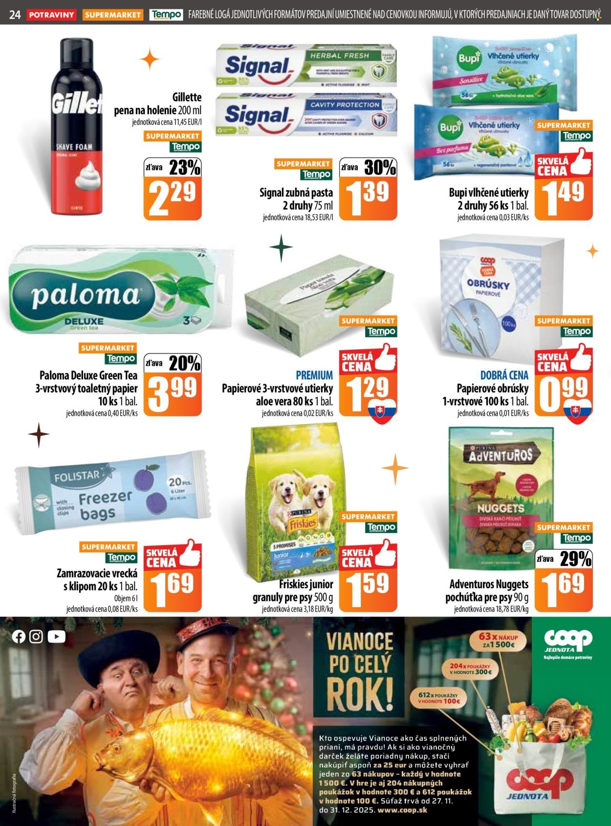 COOP JEDNOTA leták - Od pondelka 22.12.2025 (2025-12-22 - 2025-12-31) | 24