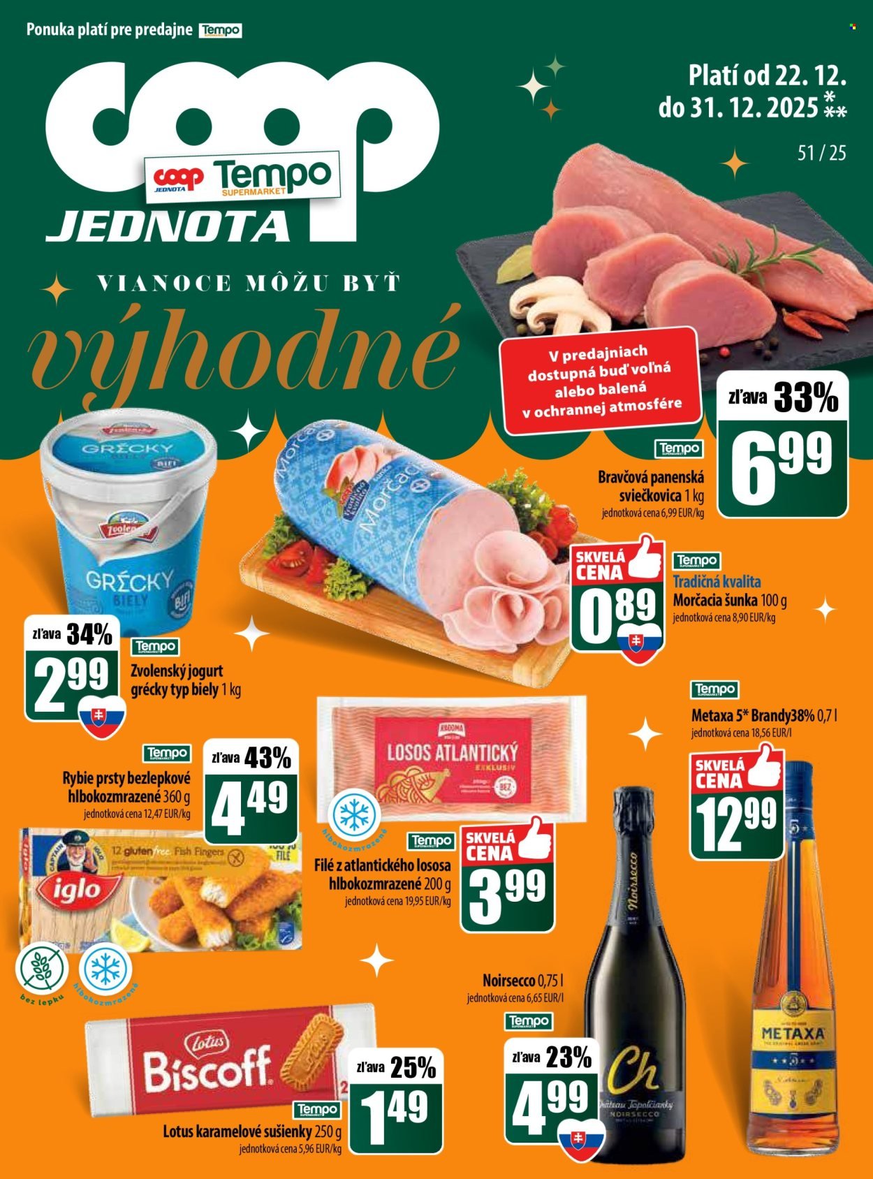 COOP JEDNOTA leták - Od pondelka 22.12.2025 (2025-12-22 - 2025-12-31) | 25