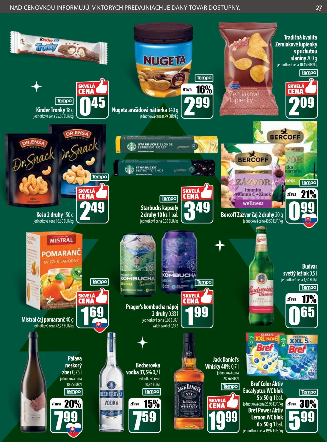 COOP JEDNOTA leták - Od pondelka 22.12.2025 (2025-12-22 - 2025-12-31) | 27