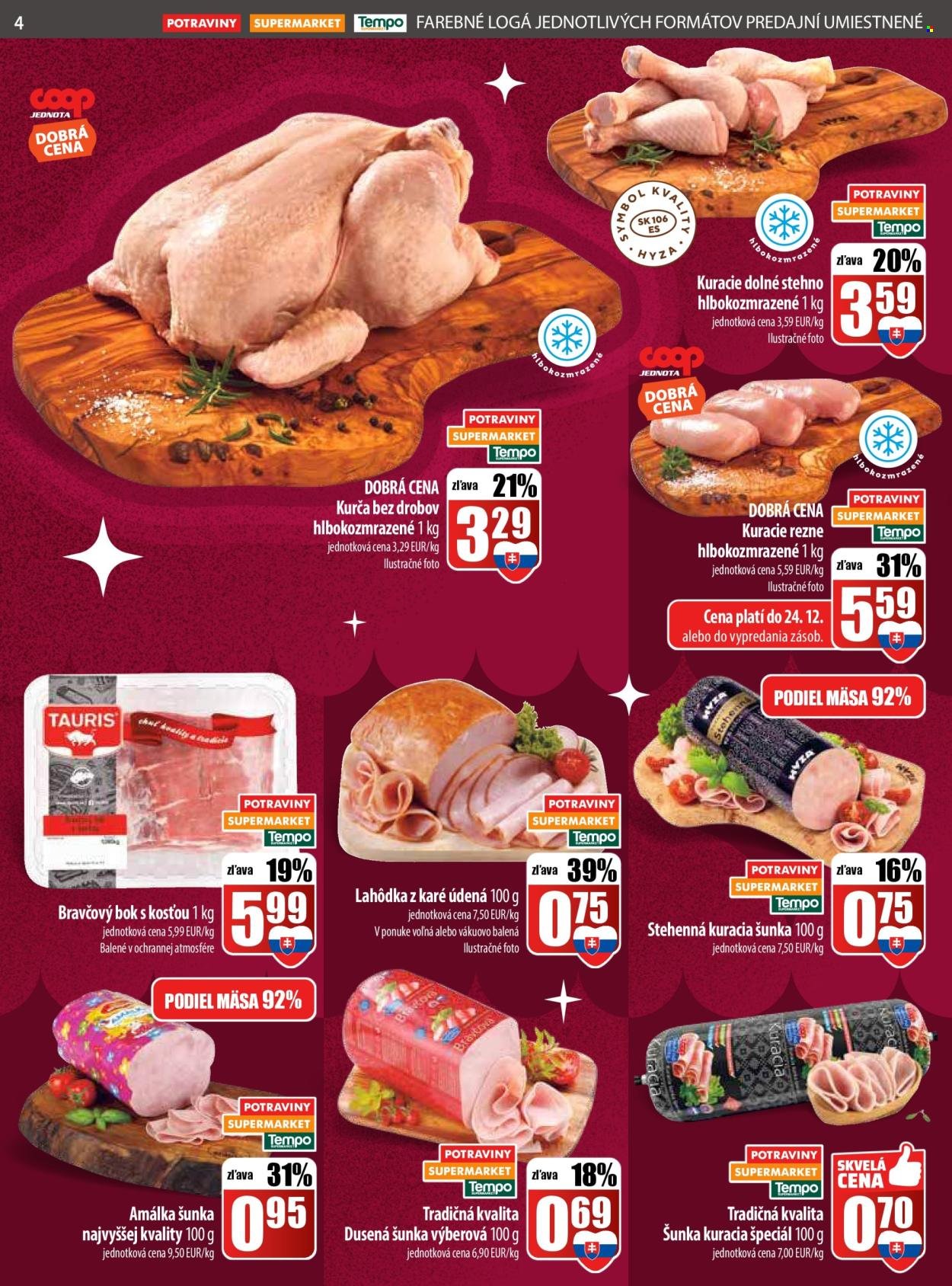 COOP JEDNOTA leták - Od pondelka 22.12.2025 (2025-12-22 - 2025-12-31) | 4