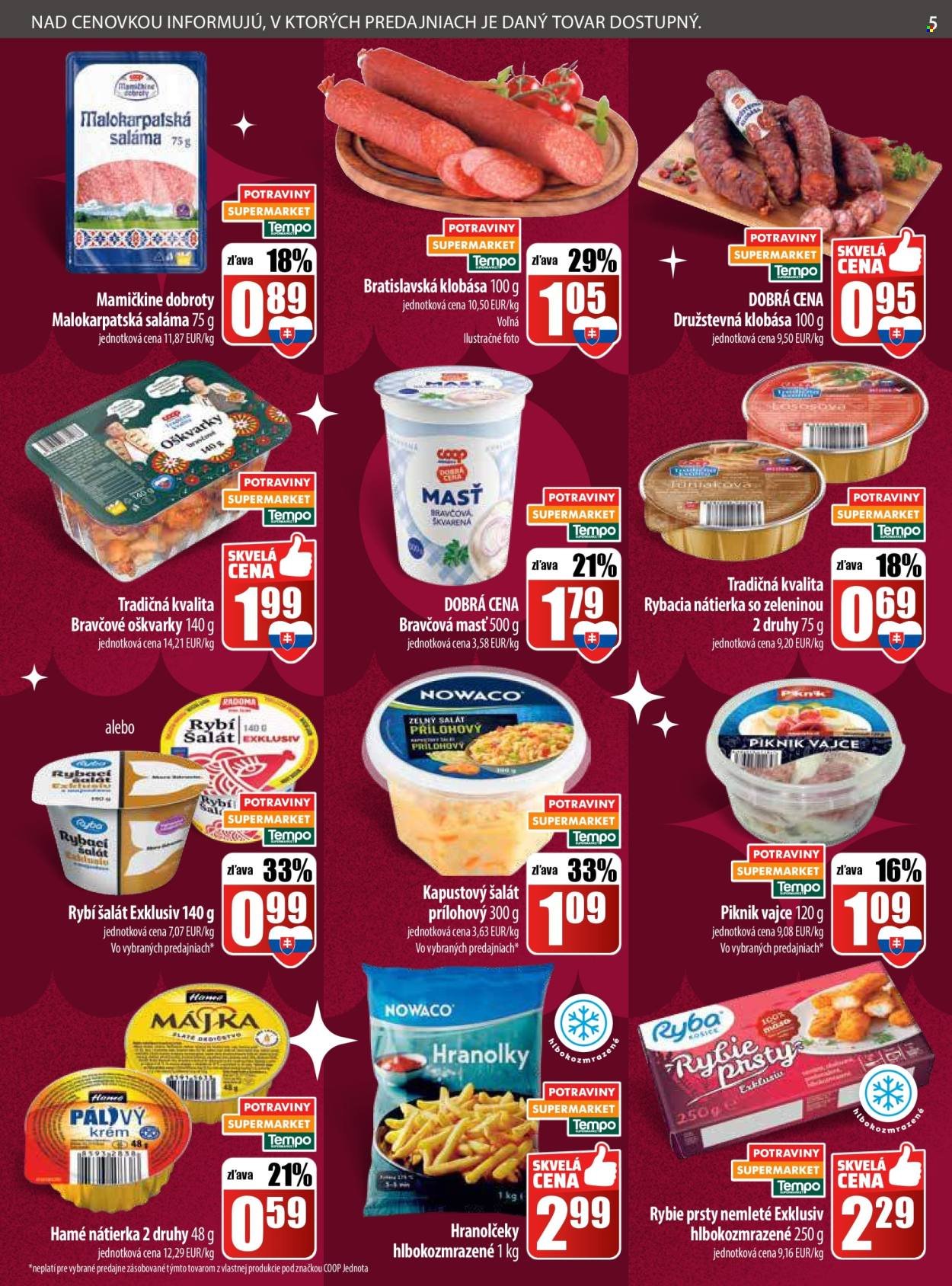 COOP JEDNOTA leták - Od pondelka 22.12.2025 (2025-12-22 - 2025-12-31) | 5