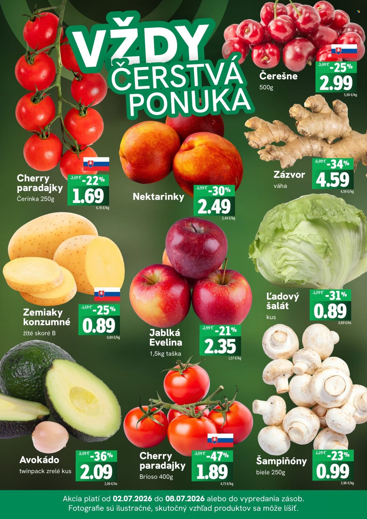 FRESH leták - Týždenná akcia