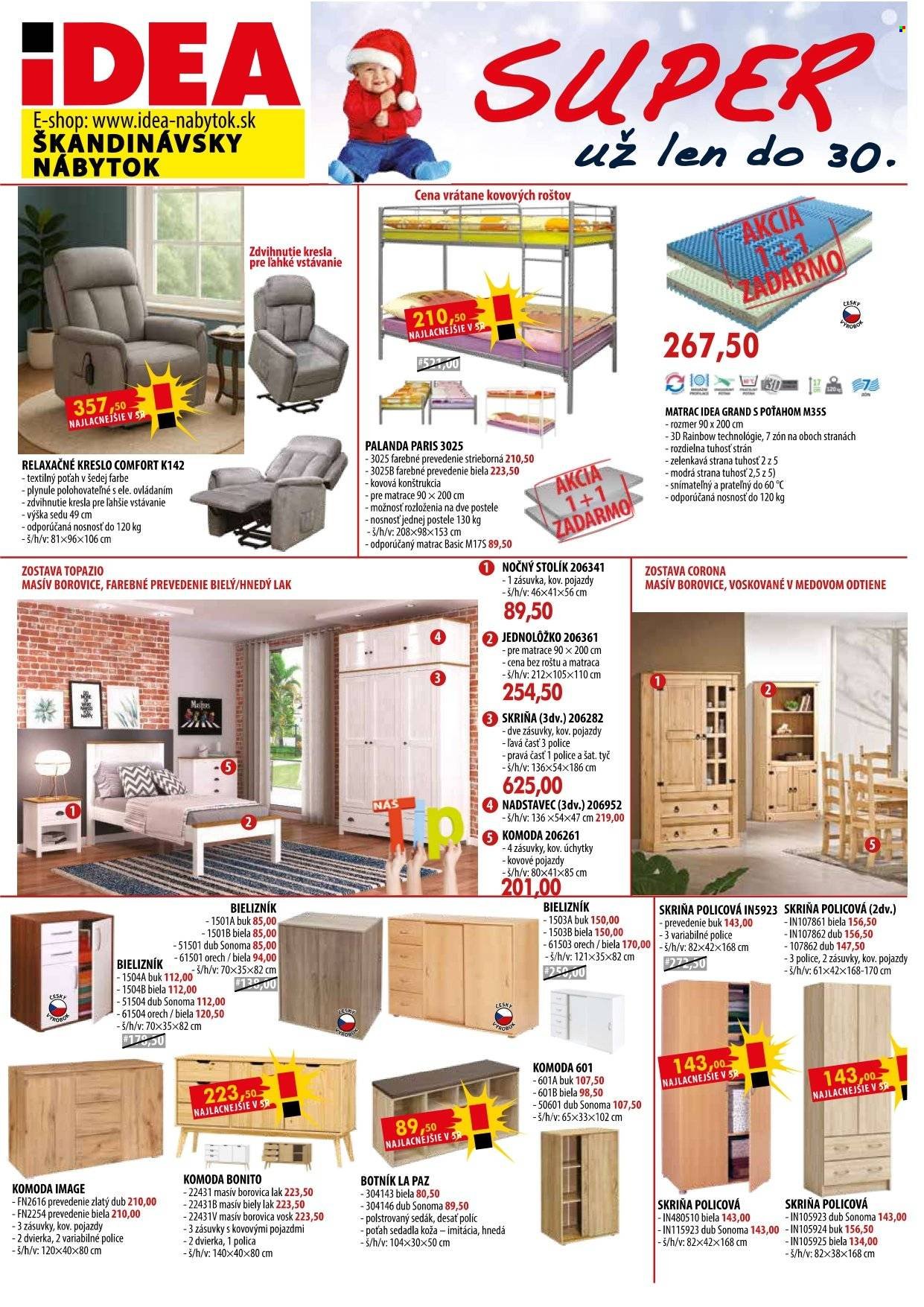 IDEA NÁBYTOK leták - Od soboty 15.11.2025 (2025-11-15 - 2025-11-30) | 2