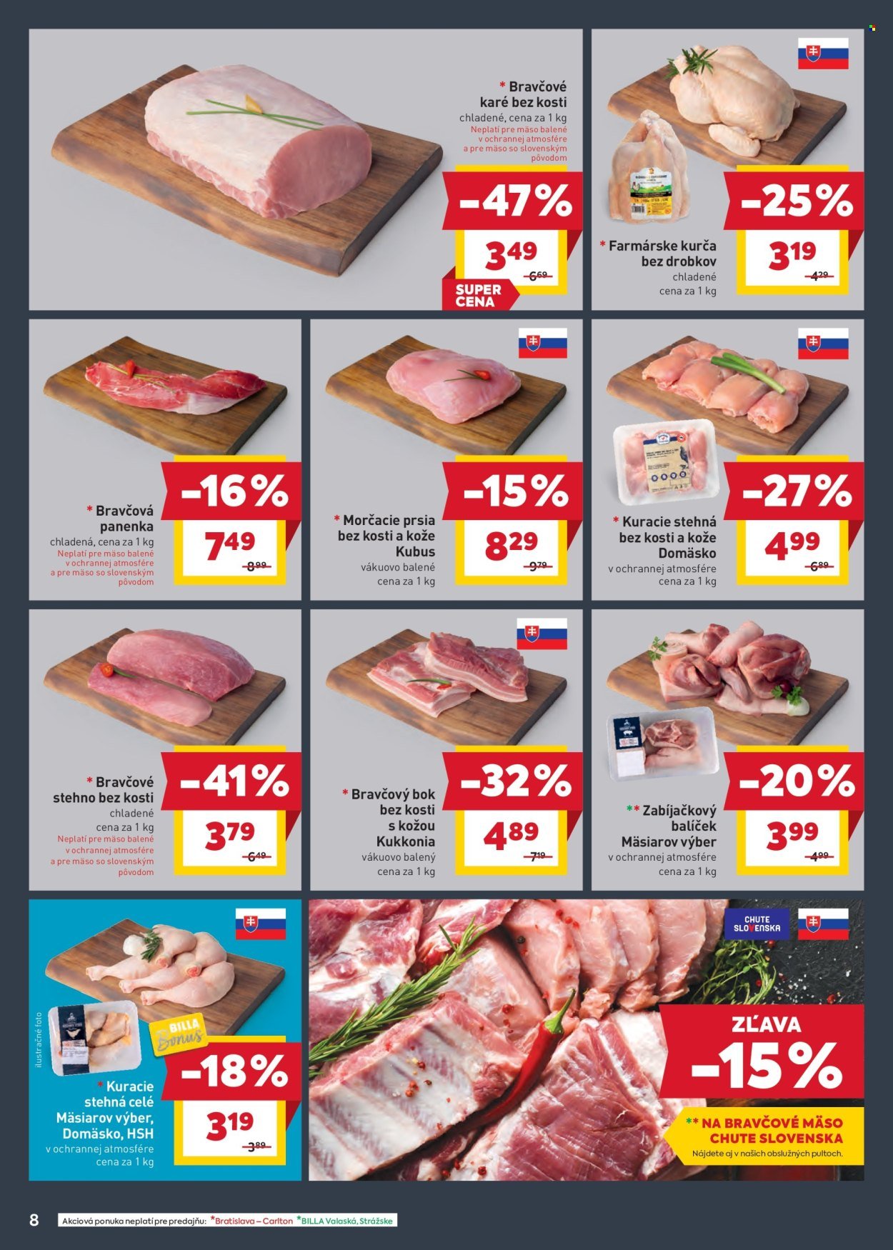 BILLA leták - Od stredy 14.1.2026 (2026-01-14 - 2026-01-20) | 8