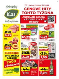 KLAS leták - Od pondelka 7.9.2026