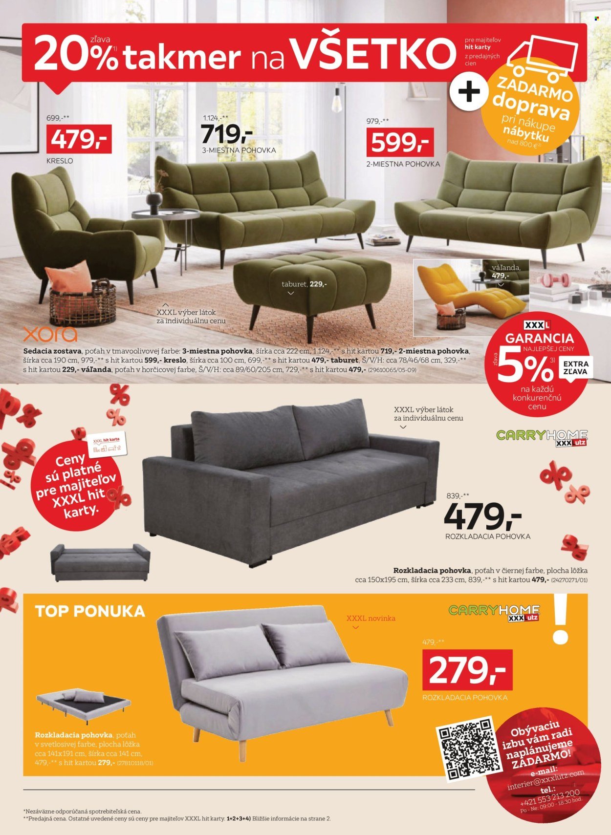 XXXLUTZ leták - Zľava 20 % takmer na všetko! (2025-10-20 - 2025-11-02) | 6