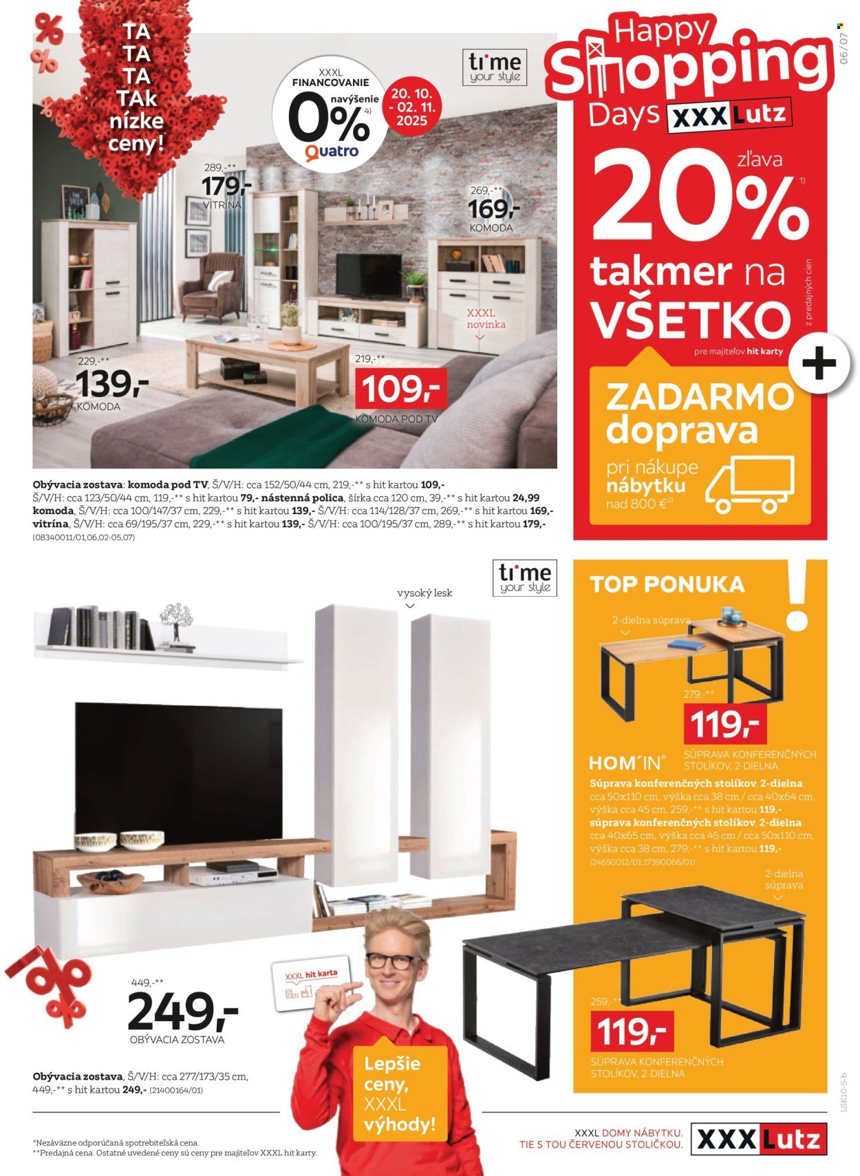 XXXLUTZ leták - Zľava 20 % takmer na všetko! (2025-10-20 - 2025-11-02) | 7