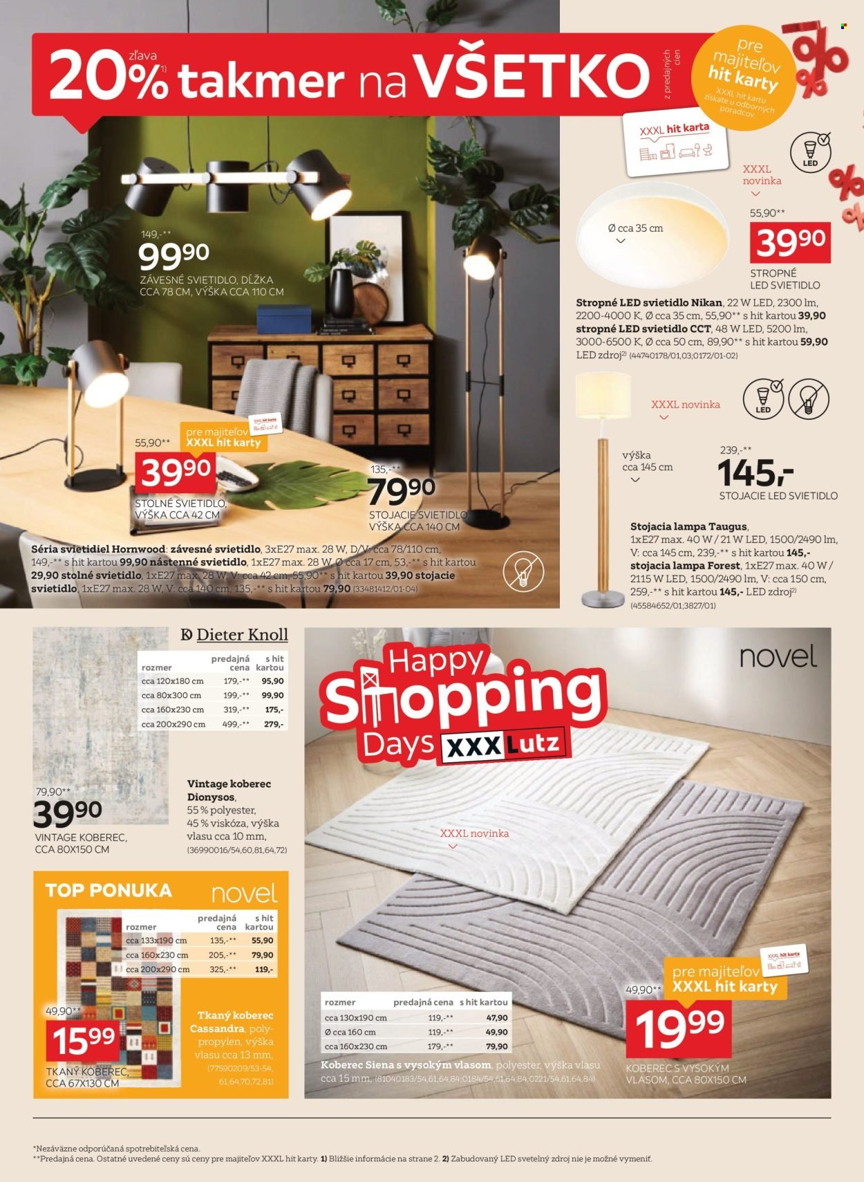 XXXLUTZ leták - Zľava 20 % takmer na všetko! (2025-10-20 - 2025-11-02) | 10