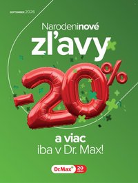 DR. MAX leták - Od utorka 1.9.2026