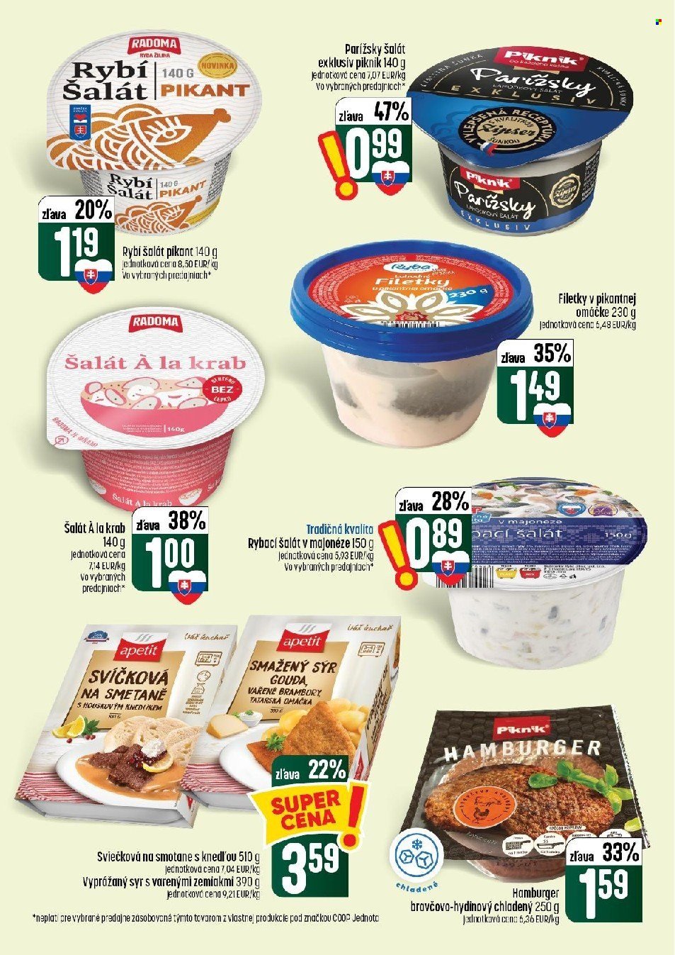 COOP JEDNOTA leták - Od štvrtka 13.8.2026