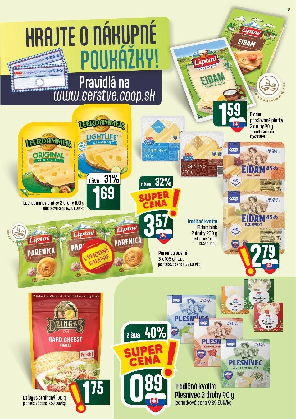 COOP JEDNOTA leták - Od štvrtka 13.8.2026