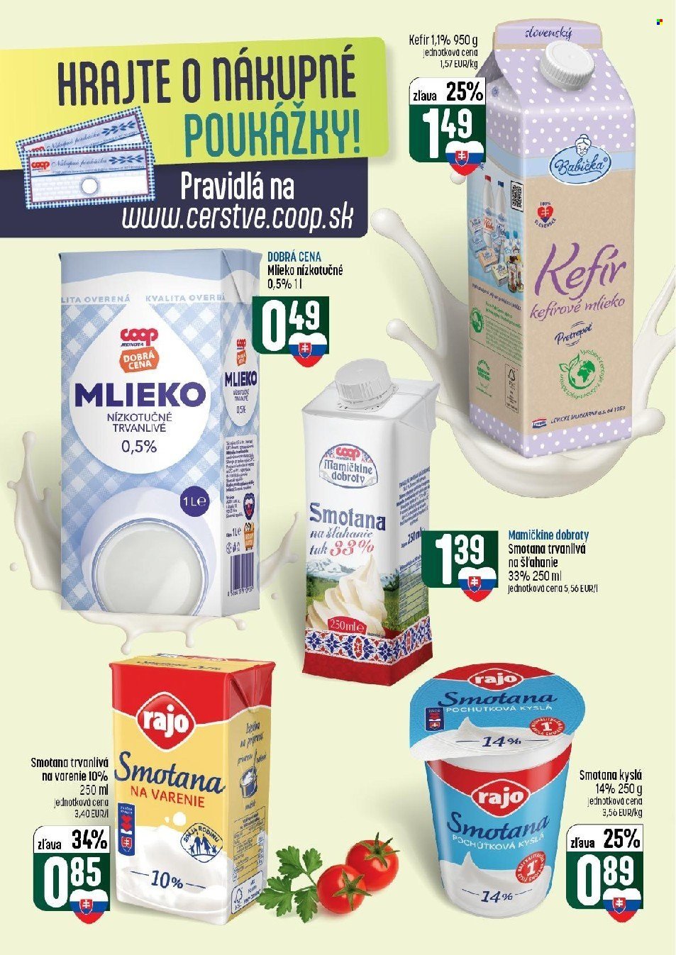 COOP JEDNOTA leták - Od štvrtka 13.8.2026