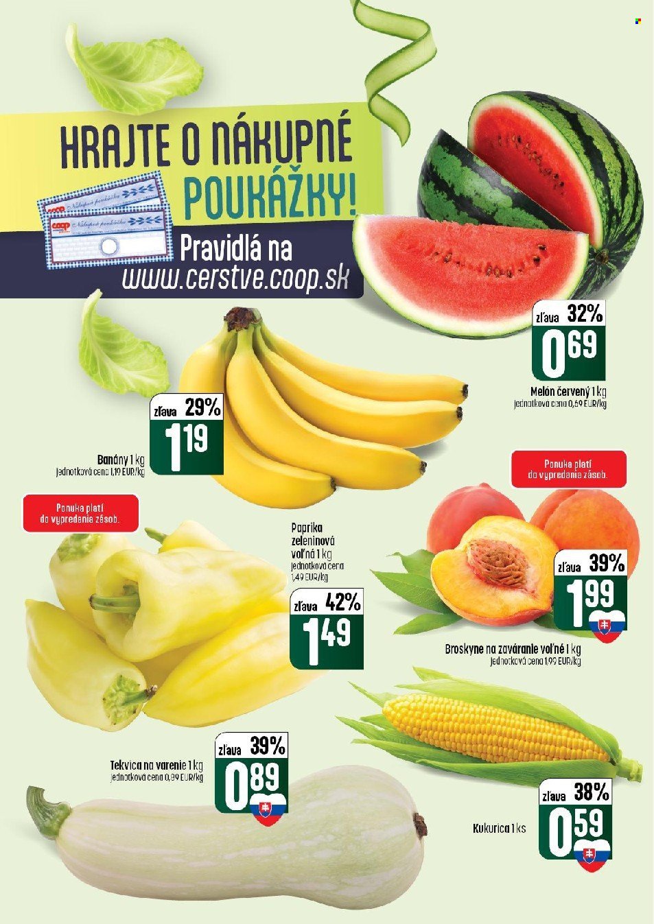 COOP JEDNOTA leták - Od štvrtka 13.8.2026