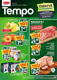 COOP JEDNOTA leták - Od štvrtka 13.8.2026