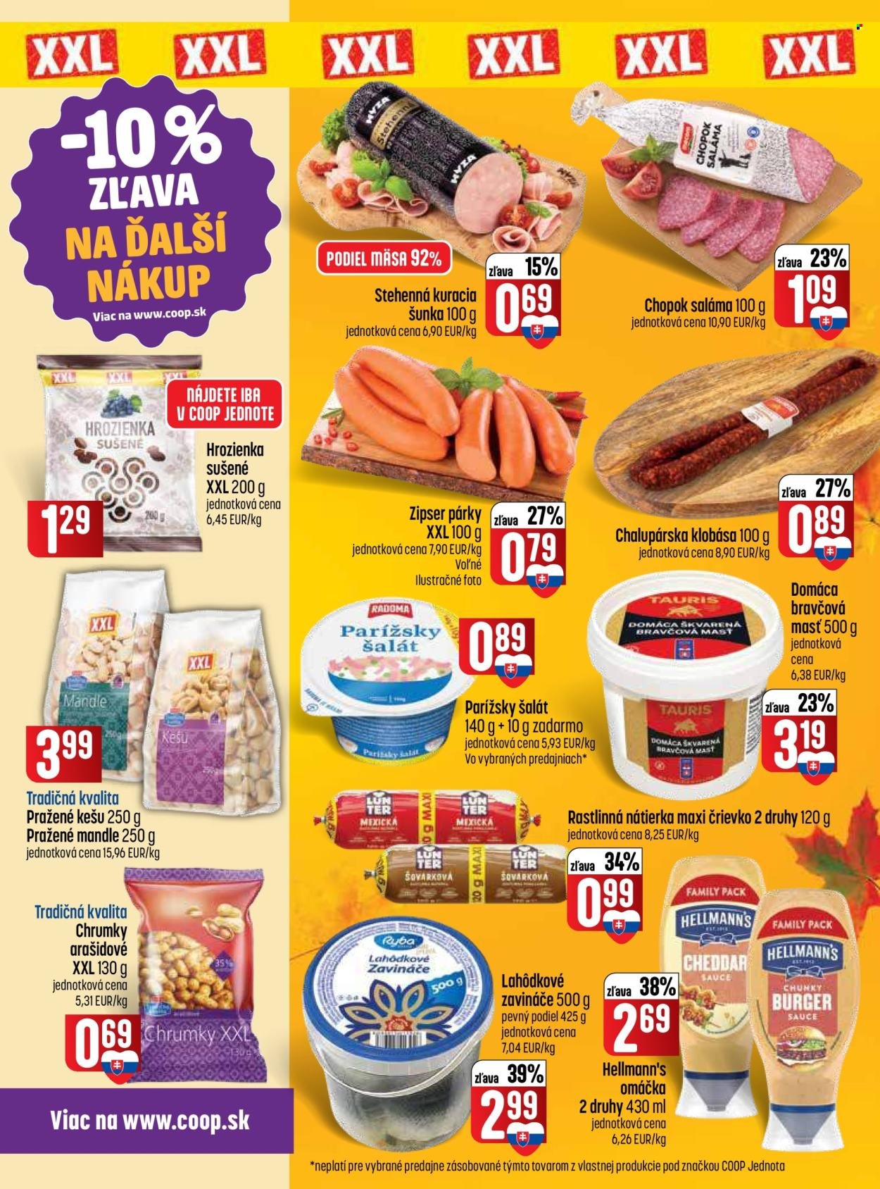 COOP JEDNOTA leták - Od štvrtka 3.9.2026