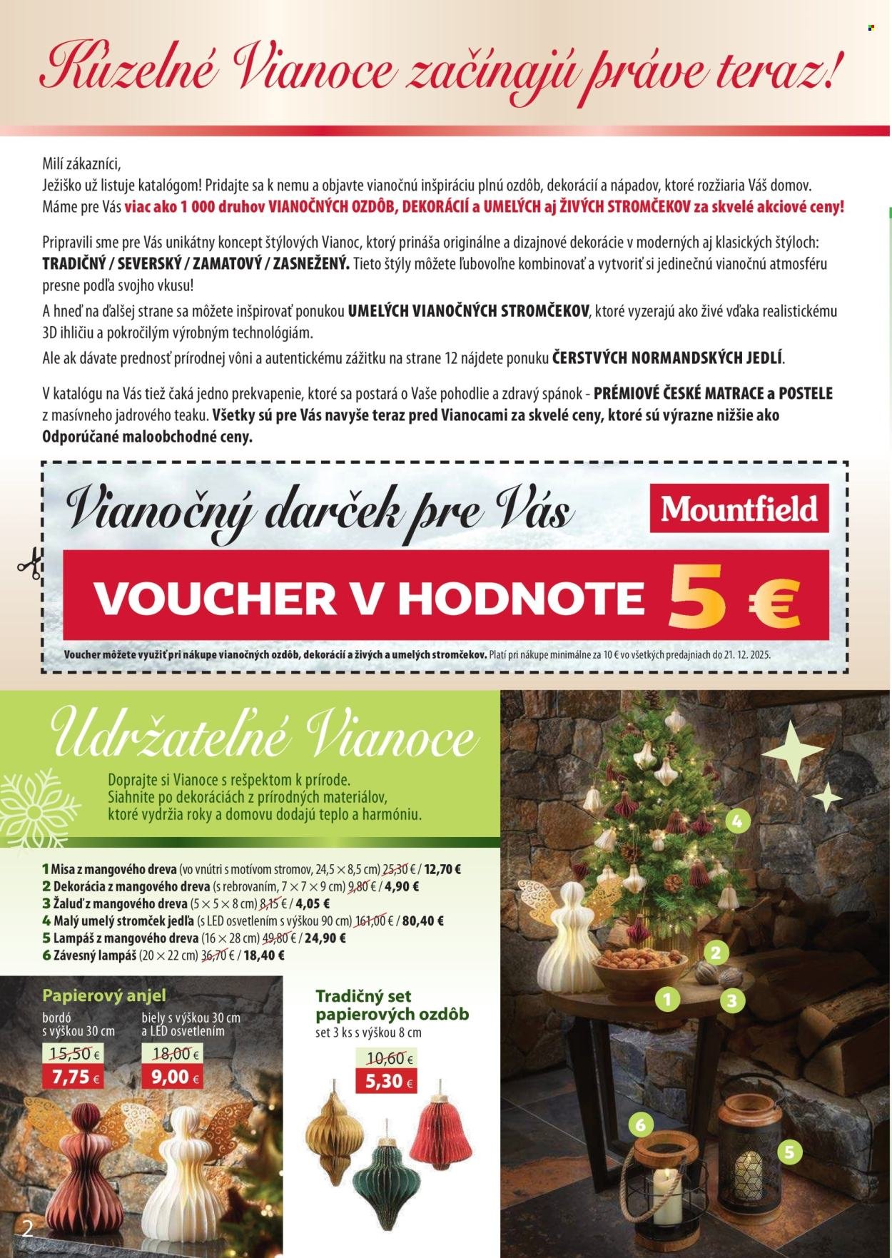 MOUNTFIELD leták - Vianoce (2025-11-29 - 2025-12-31) | 2