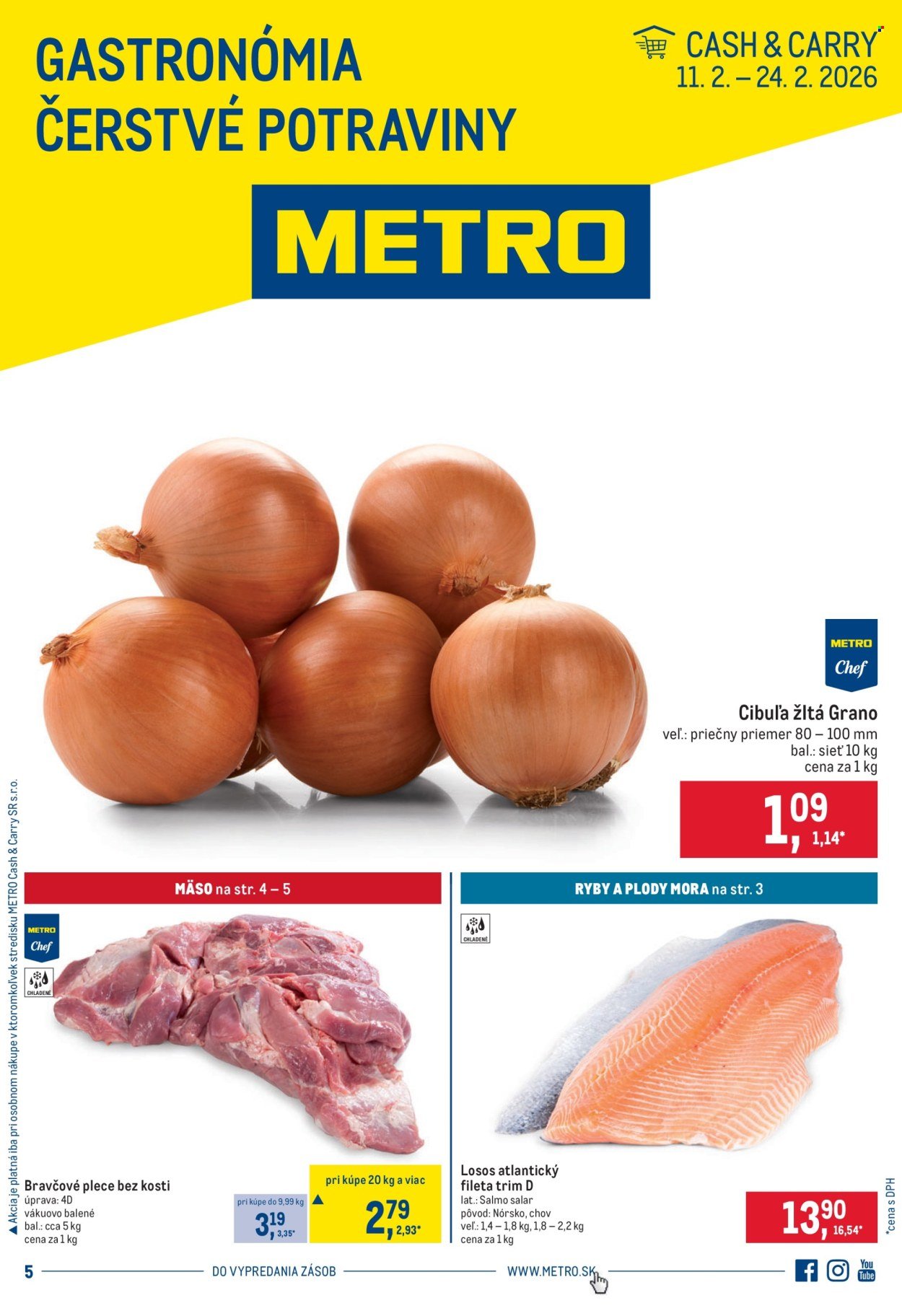METRO leták - Gastronómia (2026-02-11 - 2026-02-24) | 1