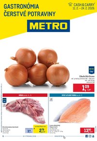 METRO leták - Gastronómia (2026-02-11 - 2026-02-24)