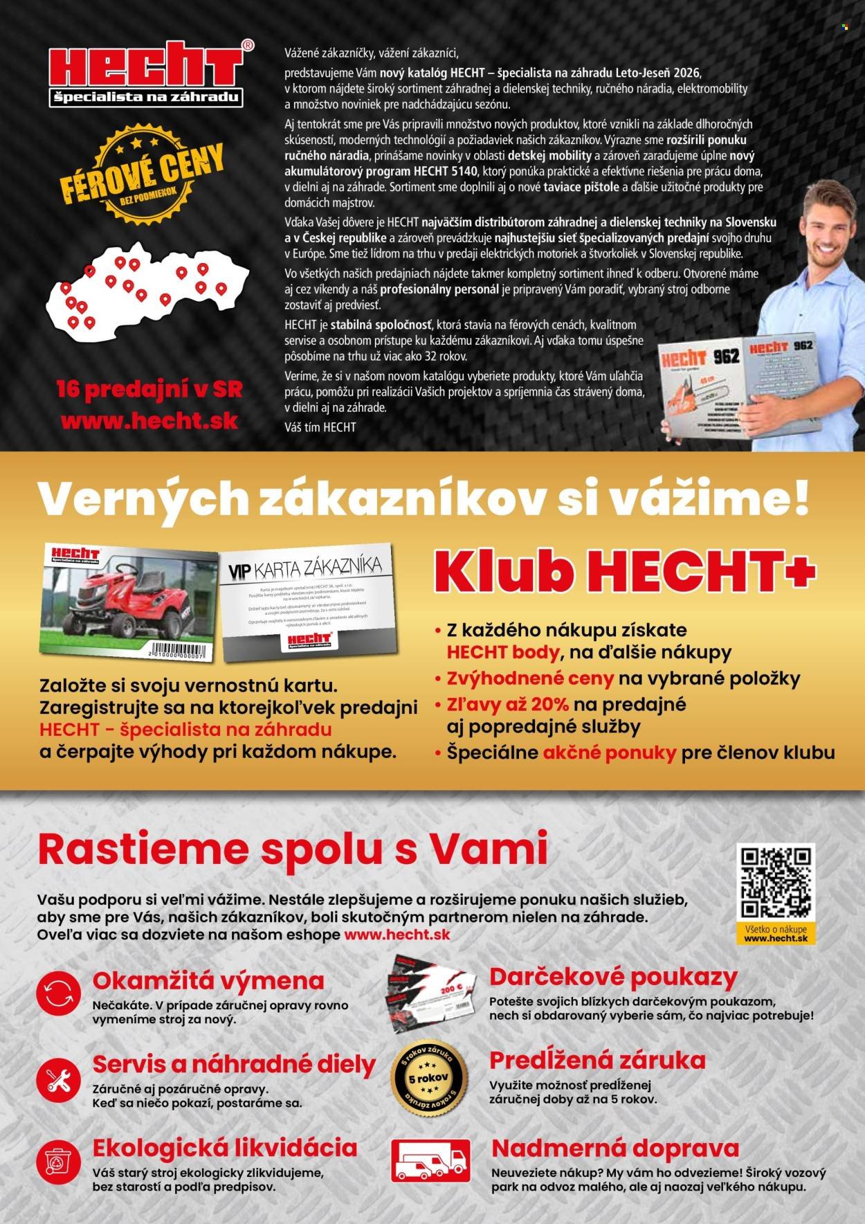 HECHT leták - júli 2026