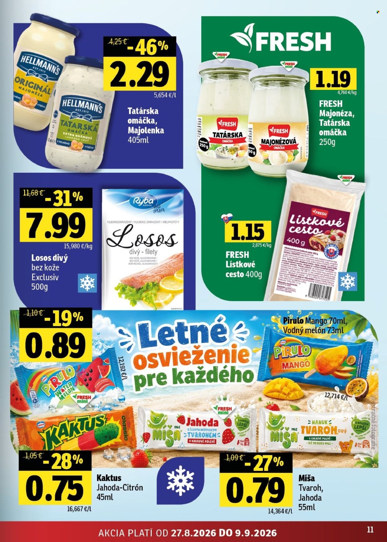 FRESH leták - Stredné a západné Slovensko