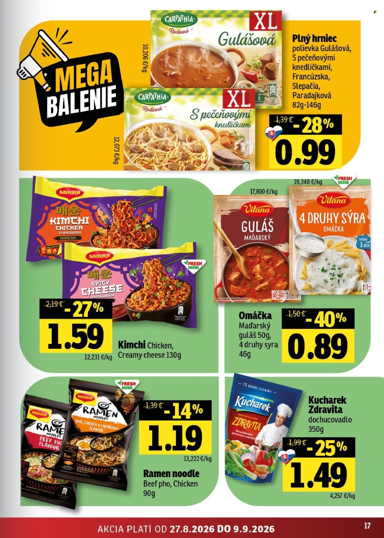 FRESH leták - Stredné a západné Slovensko