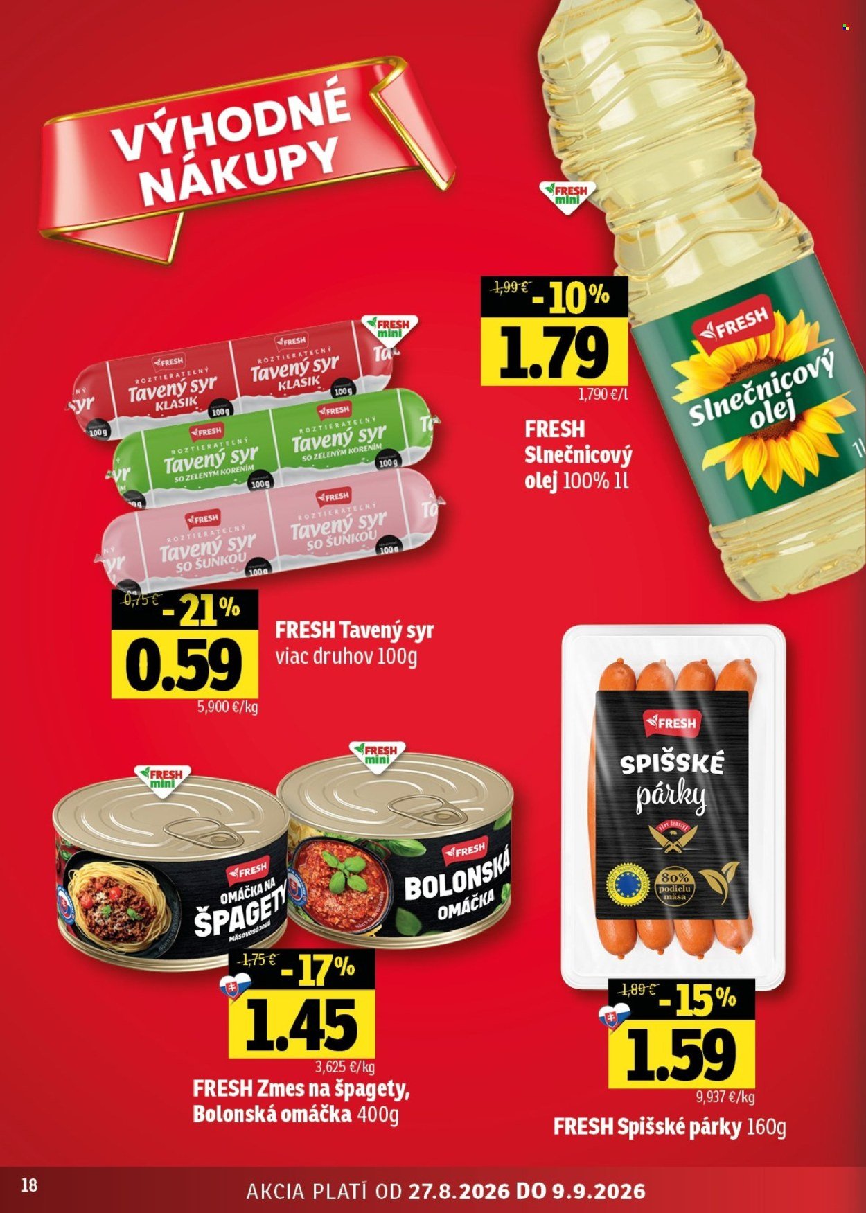FRESH leták - Stredné a západné Slovensko